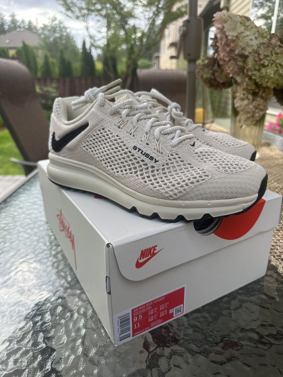 Nike × Stussy Nike x Stussy Air Max 2013 Fossil sz 9.5 | Grailed