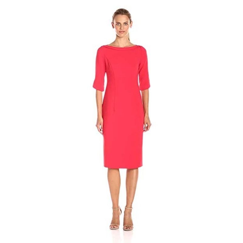 Black Halo Black Halo - Red Nuelle Petal Sleeve Dress - Size 2 Size XS / US 0-2 / IT 36-38 - 1 Thumbnail