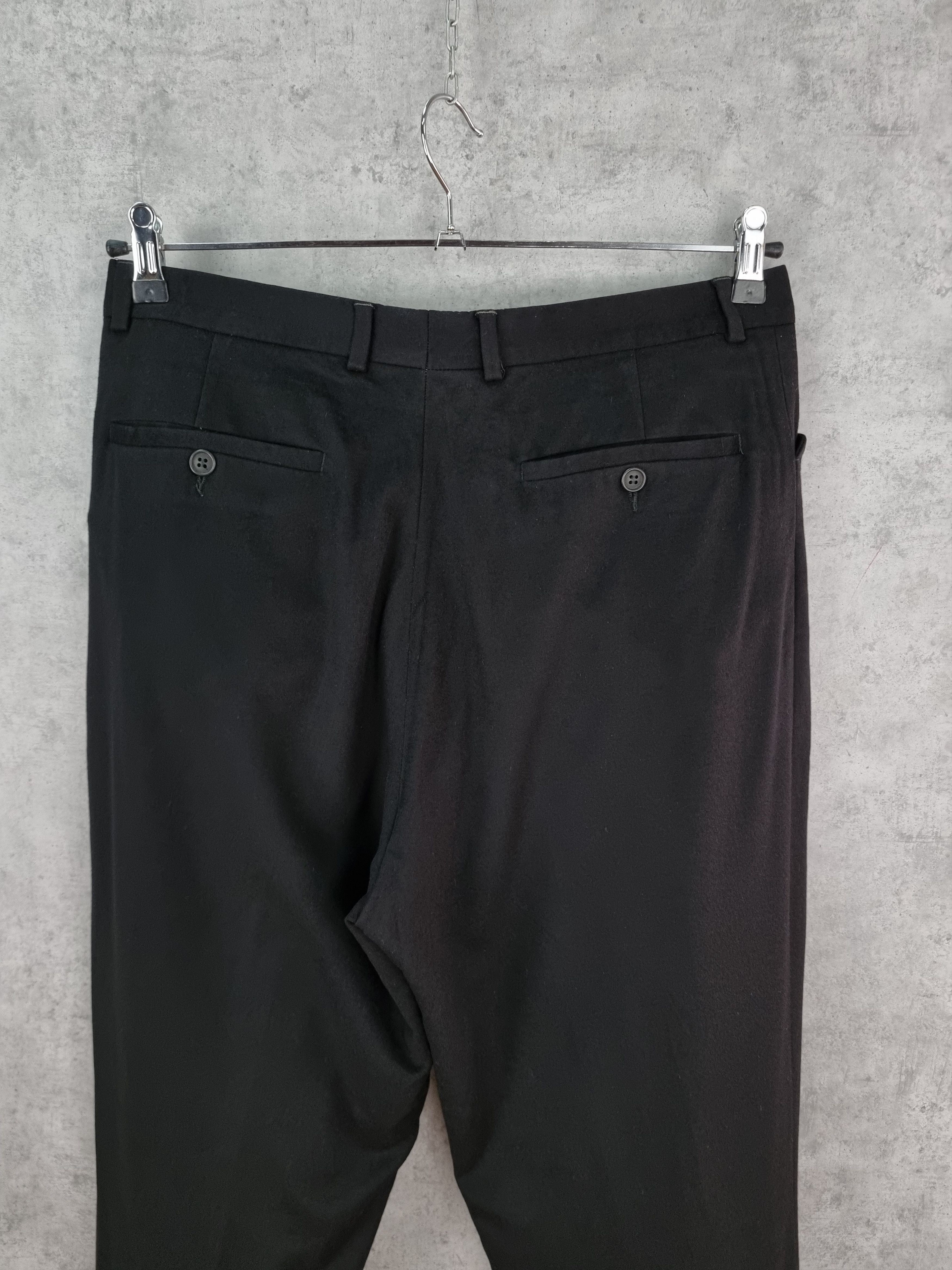 Velour × Vintage × Yves Saint Laurent 100% Viscose Soft Velour Vintage Suit Pants Size US 34 / EU 50 - 9 Thumbnail