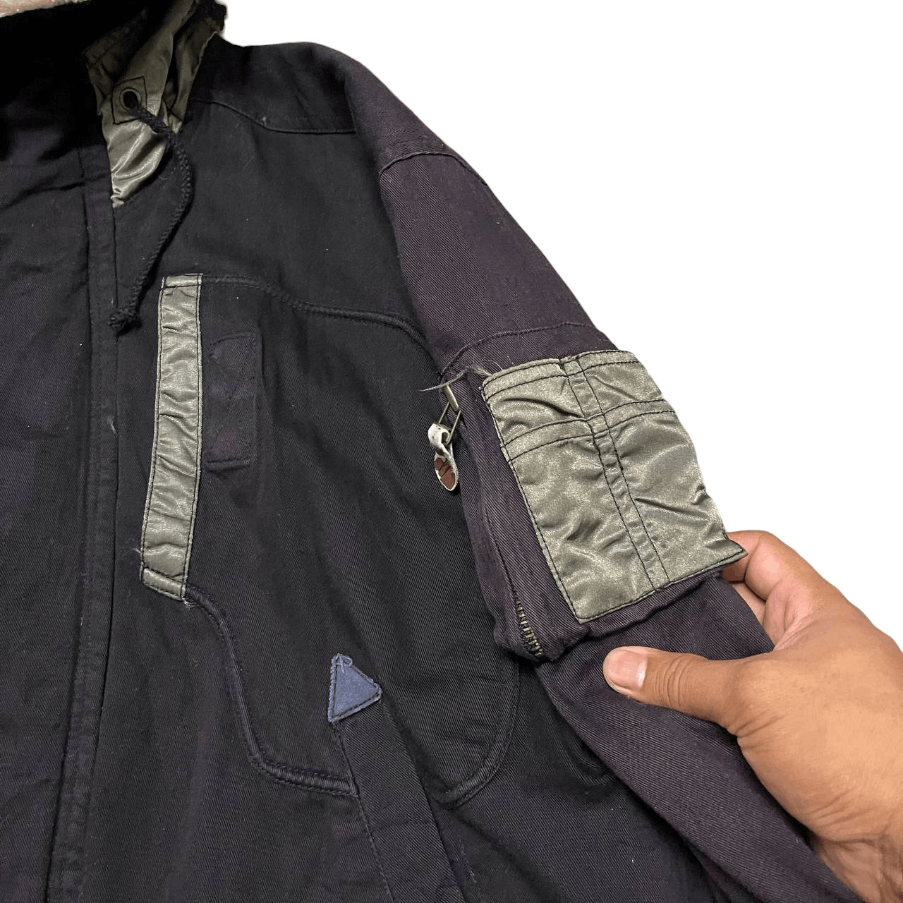 Admirable Co. Vintage Admirable Bomber Hooded Jacket Issey Miyake Style Size US L / EU 52-54 / 3 - 5 Thumbnail