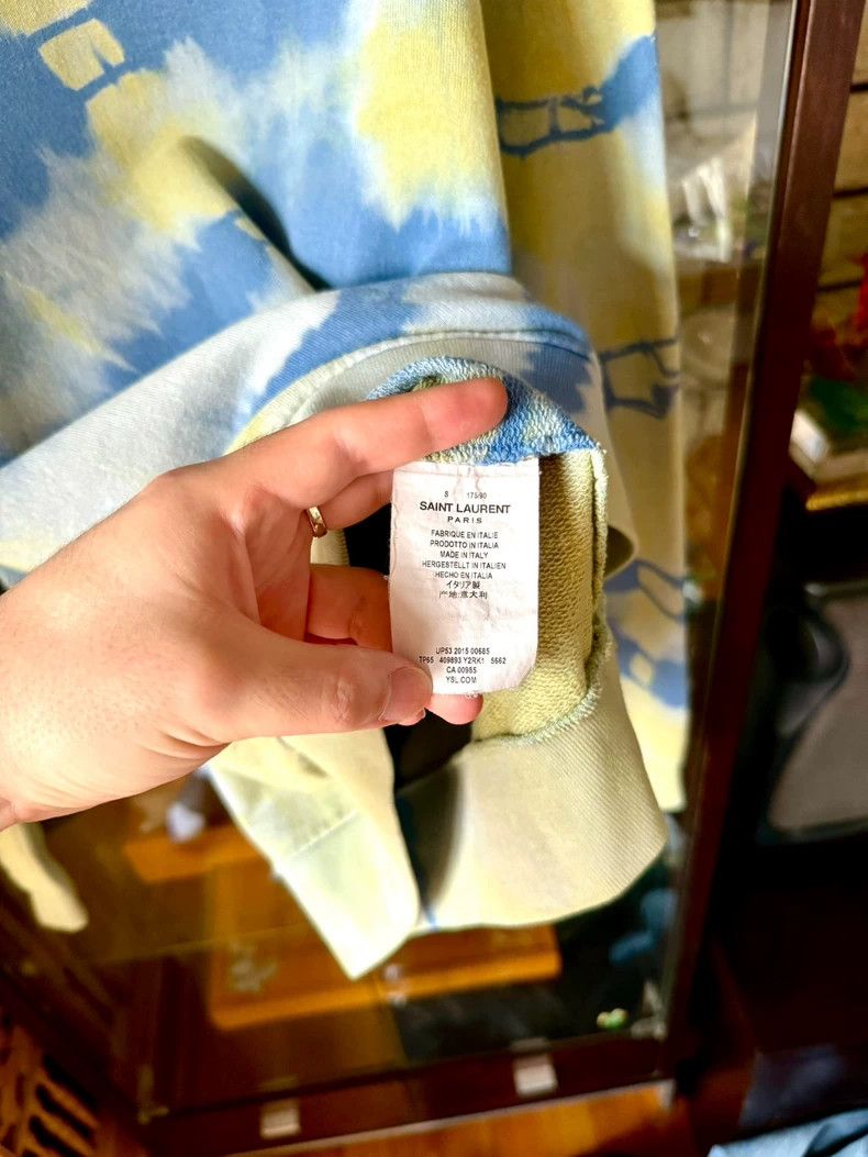 Saint Laurent Paris Saint laurent paris 16ss Fashion Tie-Dye Destruction sweats Size US S / EU 44-46 / 1 - 5 Thumbnail