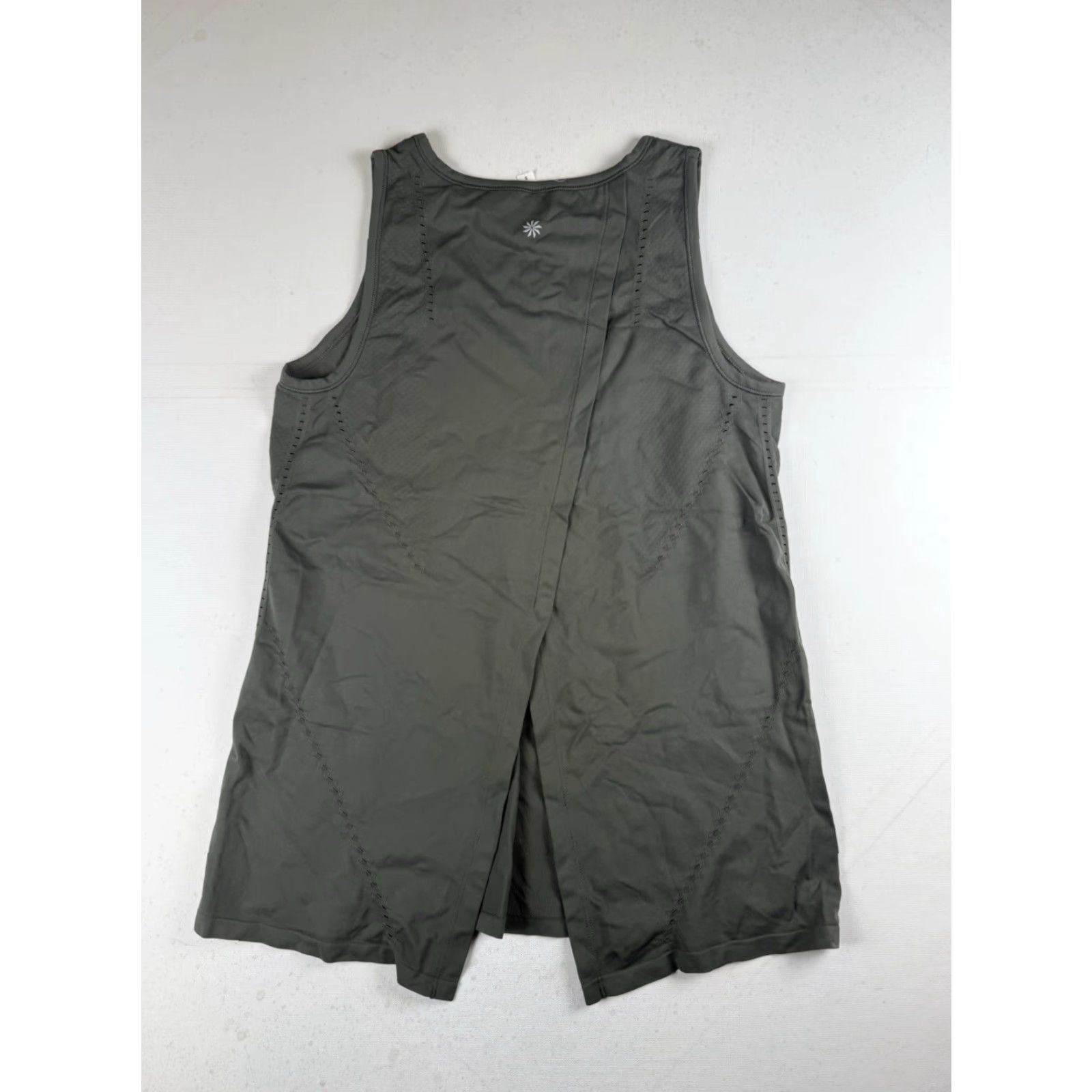 Athleta Athleta Tank Women's Foothills Split Back Stretch Seamless Size S Green Size S / US 4 / IT 40 - 5 Thumbnail