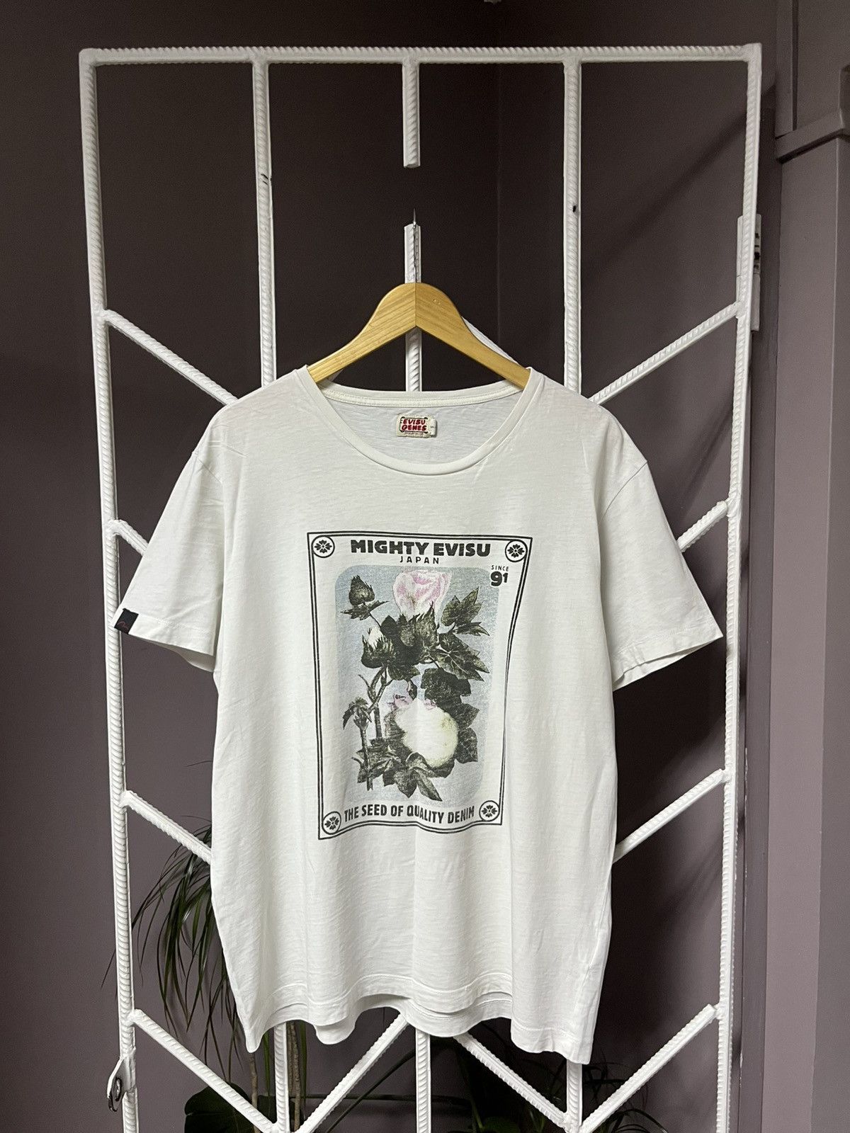 Evisu Vintage Evisu Genes Japan Tee Size US XL / EU 56 / 4 - 1 Thumbnail