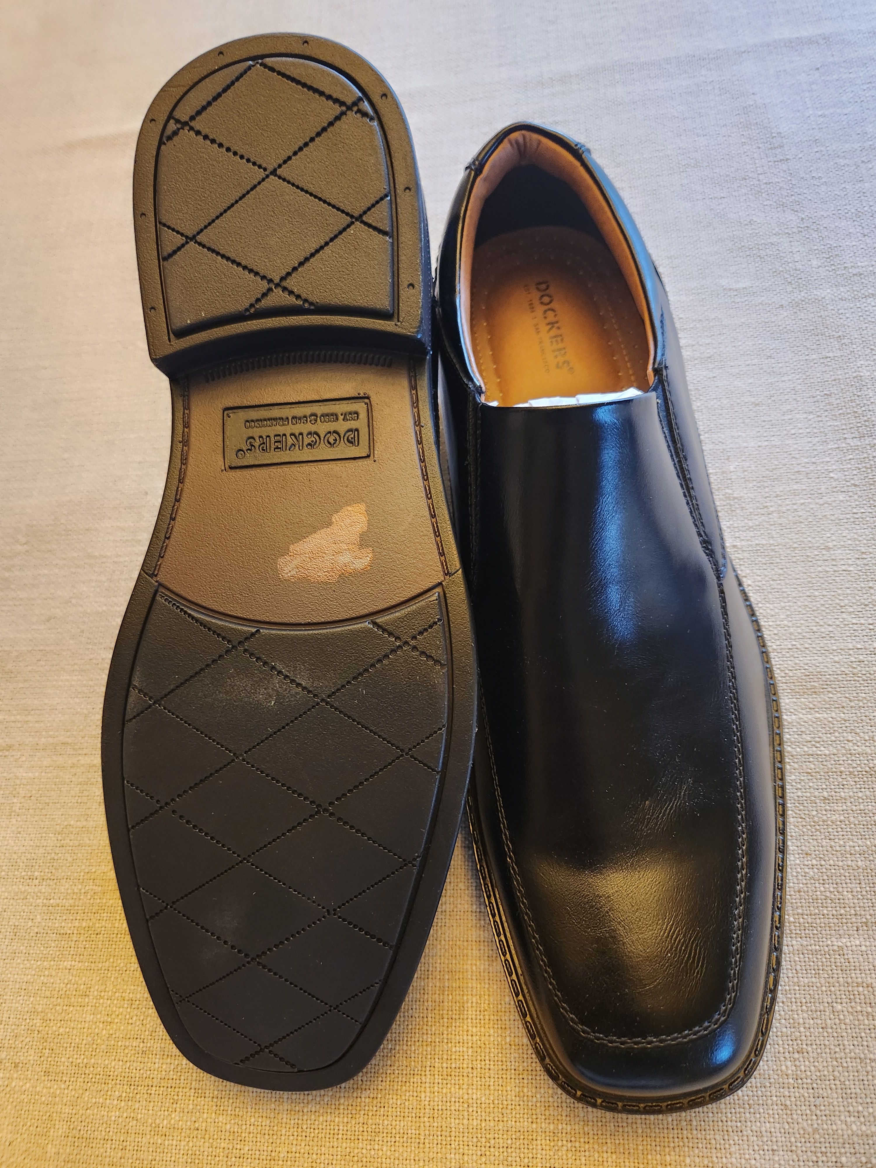 Dockers Edson Men's Black Slip-On Shoes Size US 9.5 / EU 42-43 - 3 Thumbnail