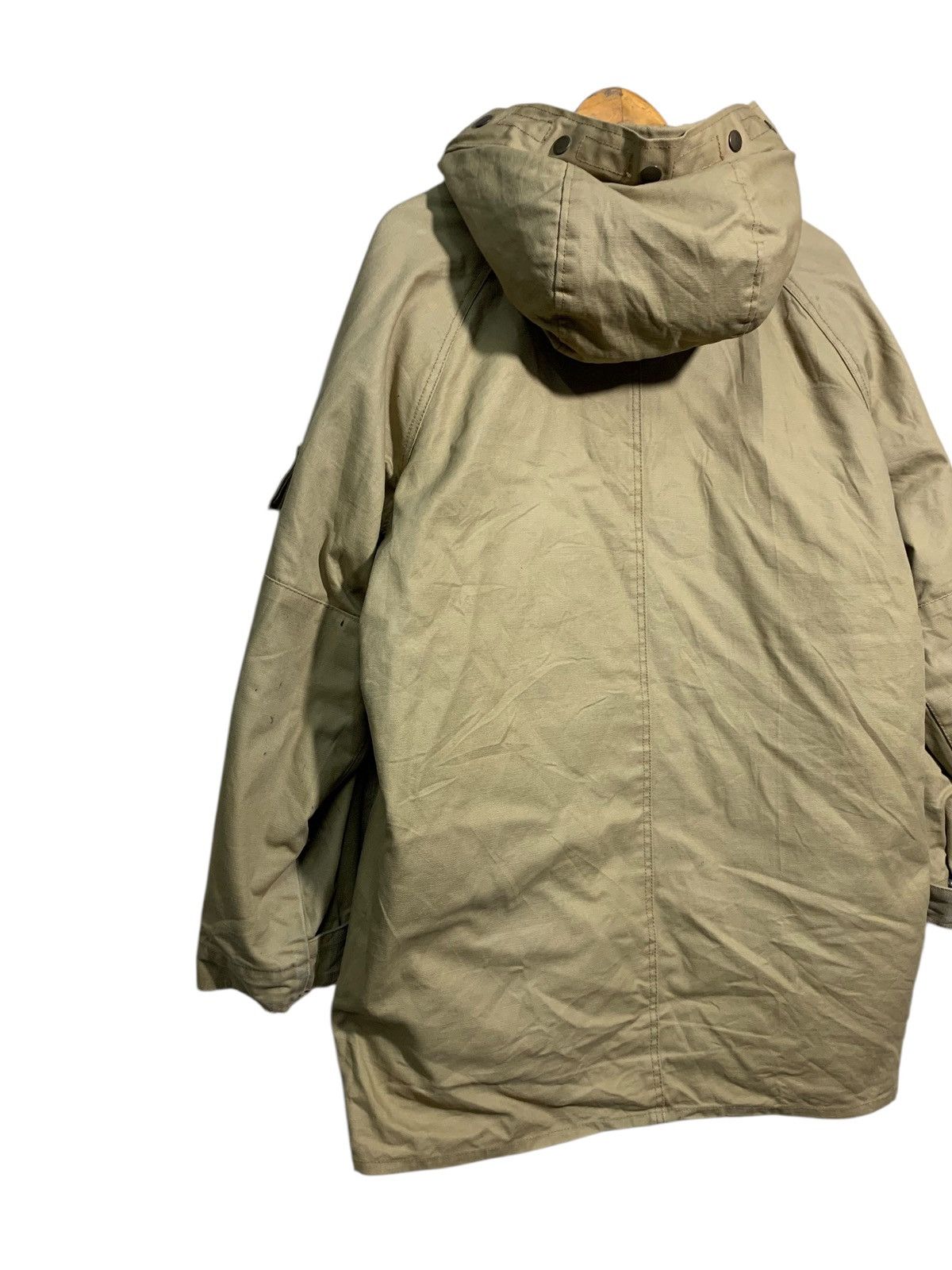Japanese Brand 🔥TETSUO CANVAS WITH FUR PARKA JACKETS Size US L / EU 52-54 / 3 - 6 Thumbnail