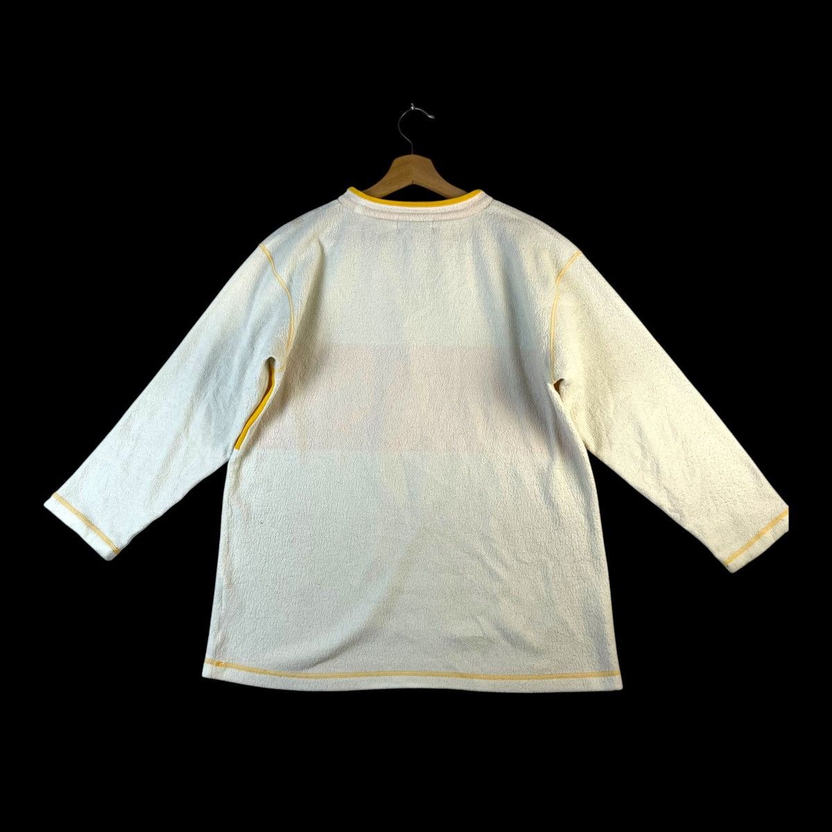 Ellesse VINTAGE 70s-80s ELLESE SPELL OUT LONG SLEEVE FLEECE SWEATER Size US L / EU 52-54 / 3 - 4 Thumbnail