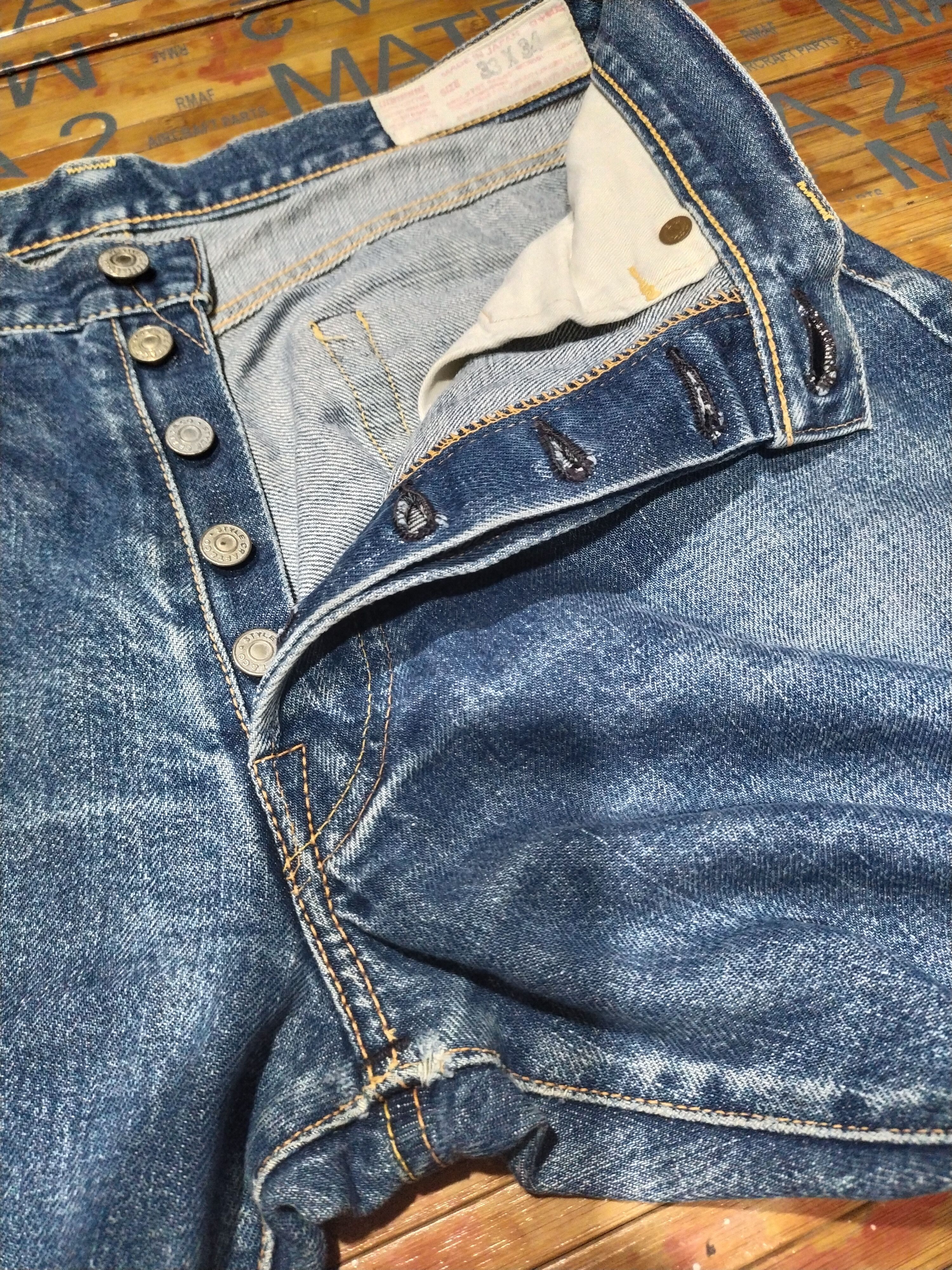 Japanese Brand × Vintage Evisu Yamane Size US 33 - 10 Thumbnail
