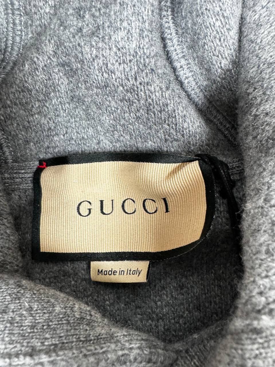 Gucci Gucci Web Cashmere Knit Hoodie Size US M / EU 48-50 / 2 - 8 Thumbnail