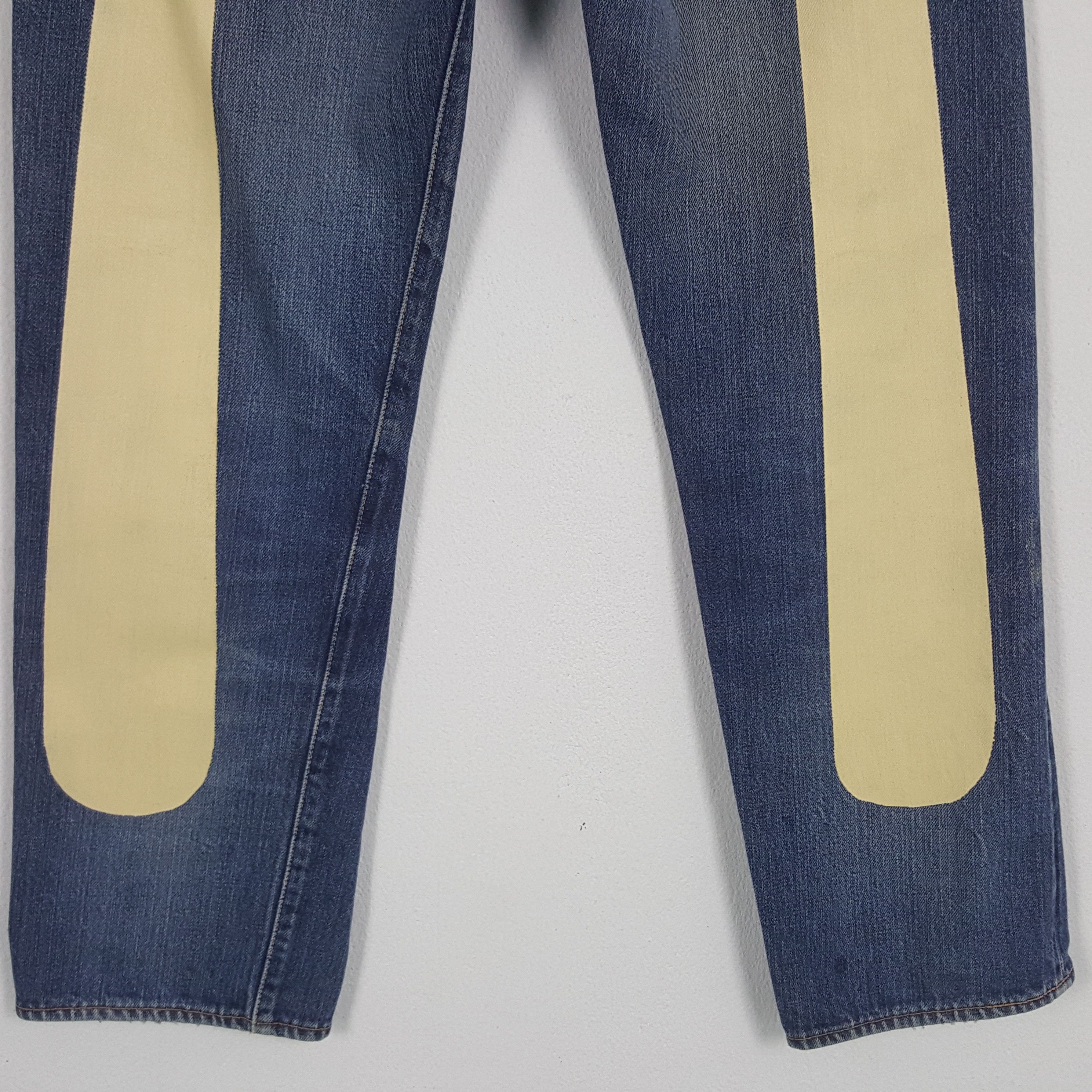 Evisu × Vintage Vintage Evisu Yamane Custom Daicock Art Denim Jeans Size US 28 / EU 44 - 3 Thumbnail