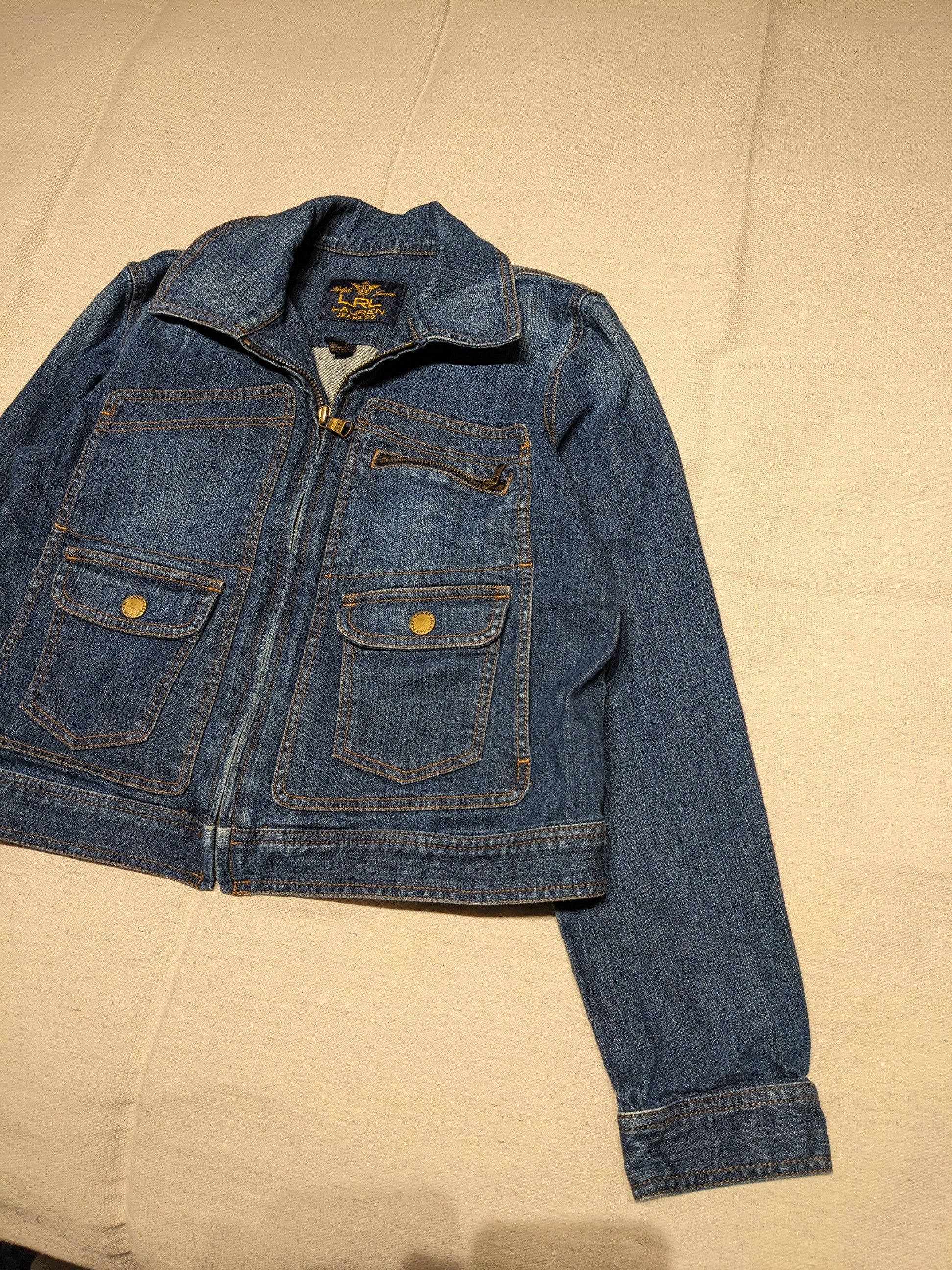 Polo Ralph Lauren Vintage Lauren Ralph Lauren Polo denim jacket womens M Size M / US 6-8 / IT 42-44 - 2 Thumbnail