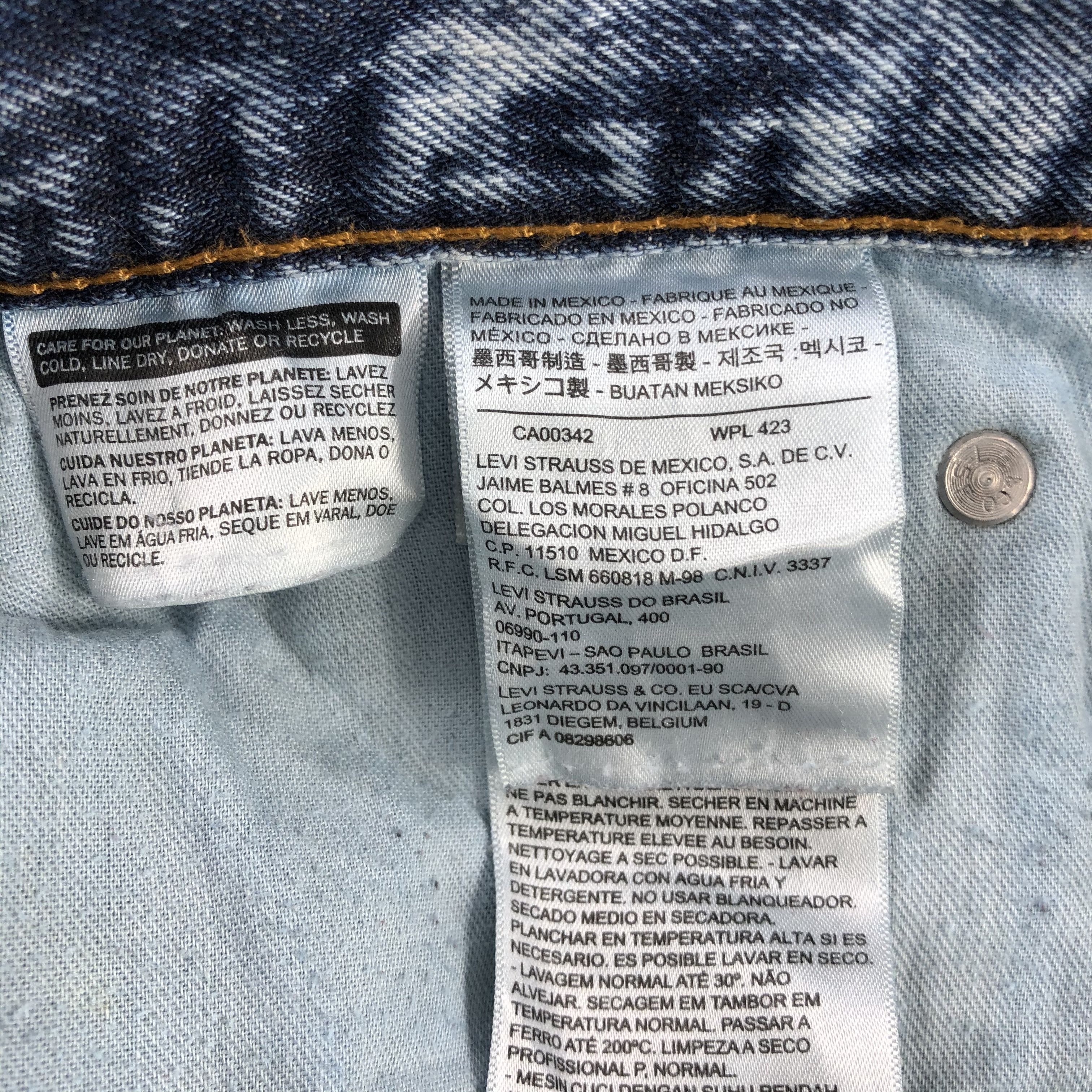 Levi's × Vintage Vintage Levis 522 Jeans-JM2890 Size US 34 / EU 50 - 11 Thumbnail