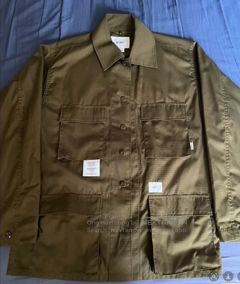 Wtaps Wtaps Military green jacket Size US M / EU 48-50 / 2 - 1 Thumbnail