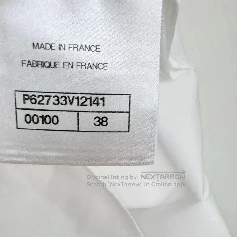 Chanel Chanel White Cotton Long Sleeve Shirt . Size M / US 6-8 / IT 42-44 - 5 Thumbnail