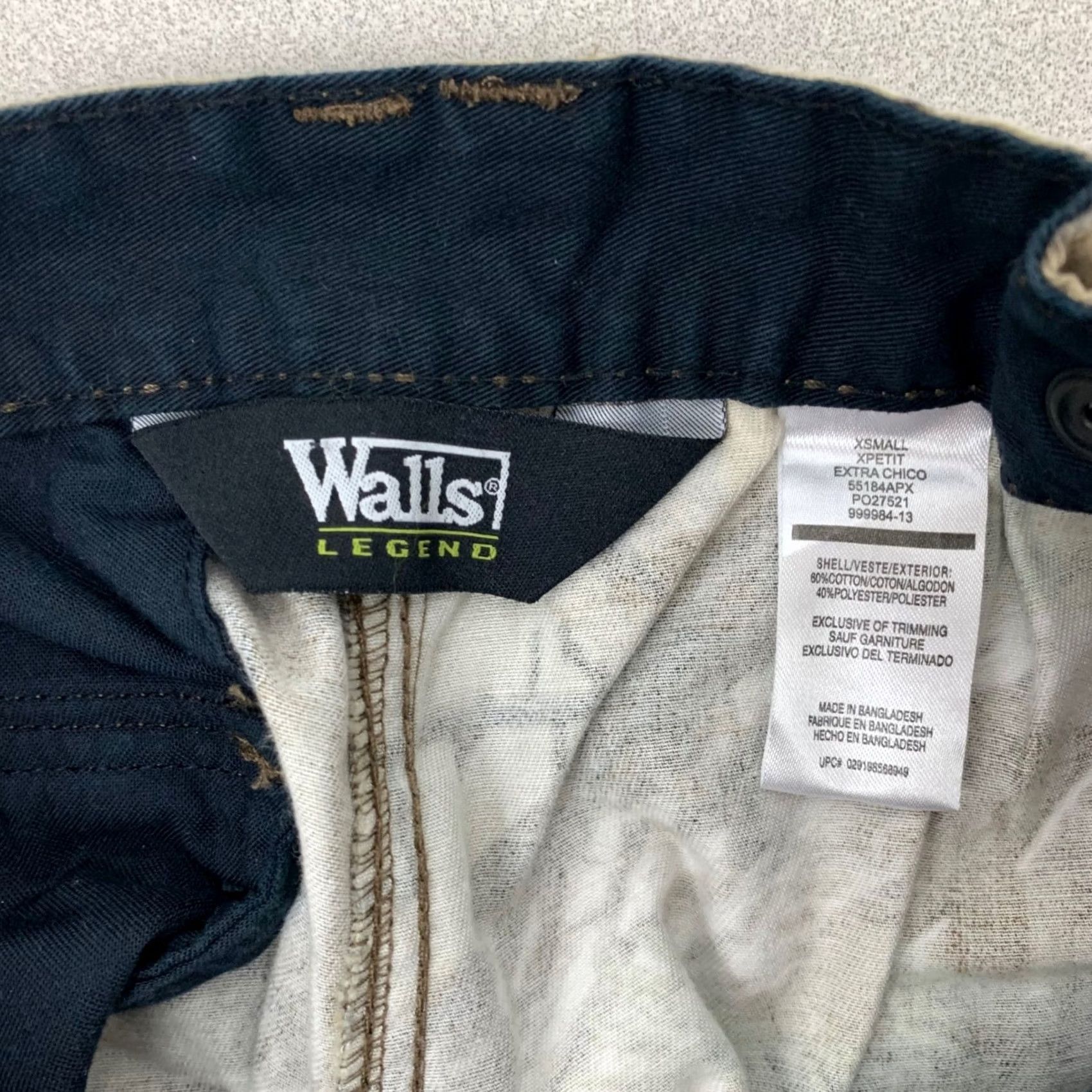 Walls Walls Legend Cargo Pants Womens XS Brown Realtree Camo Adjustable Waist Pant Girls Size 26" / US 2 / IT 38 - 3 Thumbnail