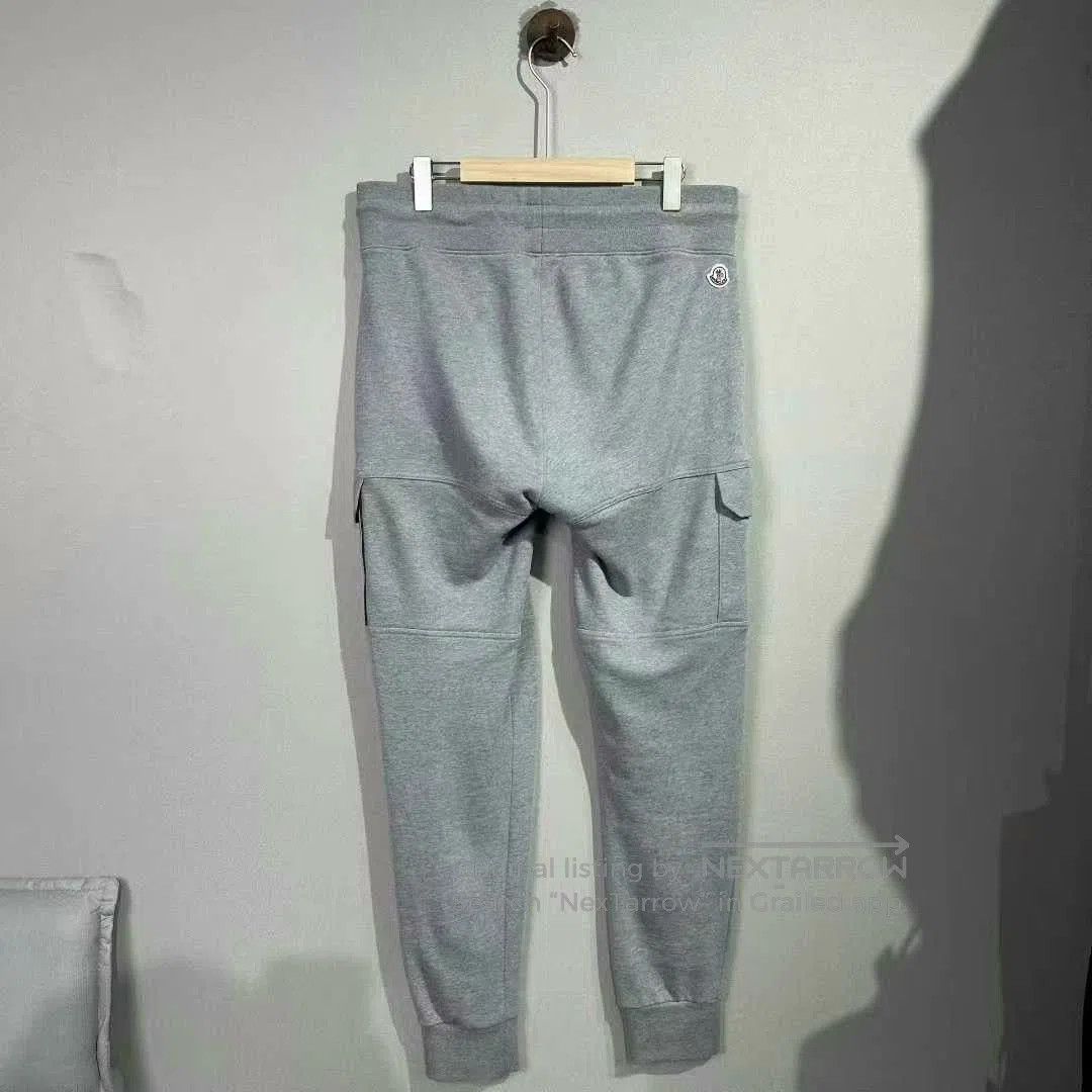 Moncler moncler gray padded cargo sweatpants. Size US 44 / EU 60 - 2 Thumbnail