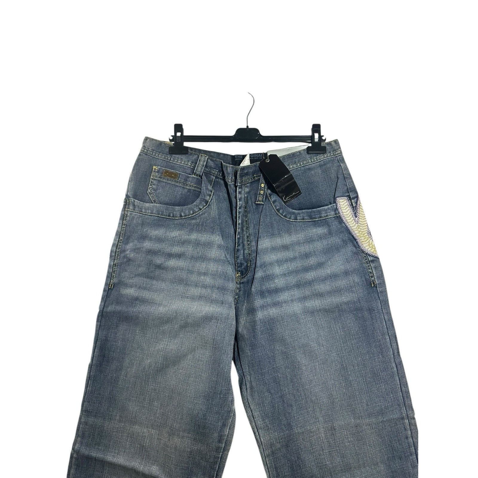 Karl Kani Vintage Karl Kani Jeans 36x34 Denim Hip Hop Baggy Y2K 90’s 2 Size US 36 / EU 52 - 2 Thumbnail