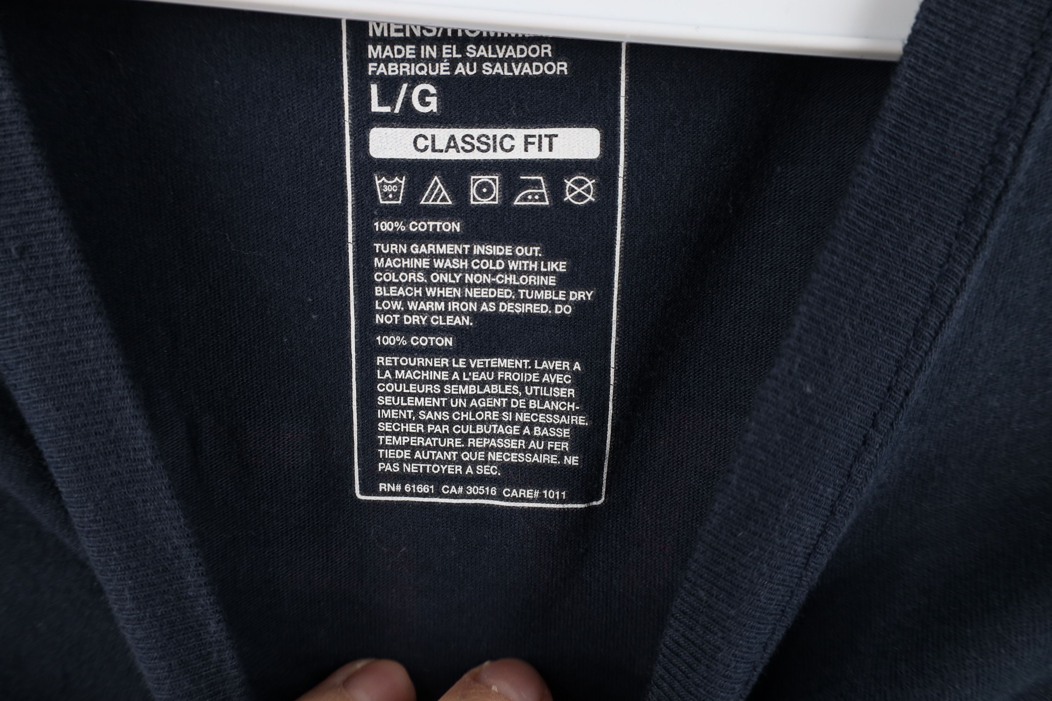 The North Face × Vintage The North Face Spell Out Short Sleeve Pocket T-Shirt Blue Size US L / EU 52-54 / 3 - 11 Thumbnail