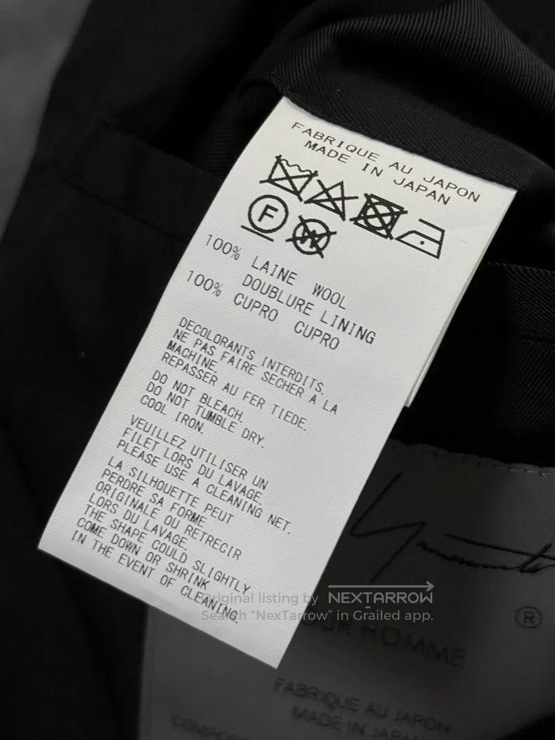 Yohji Yamamoto Yohji Yamamoto 21ss Main Line Show Graffiti Hooded Vest Size US L / EU 52-54 / 3 - 9 Thumbnail