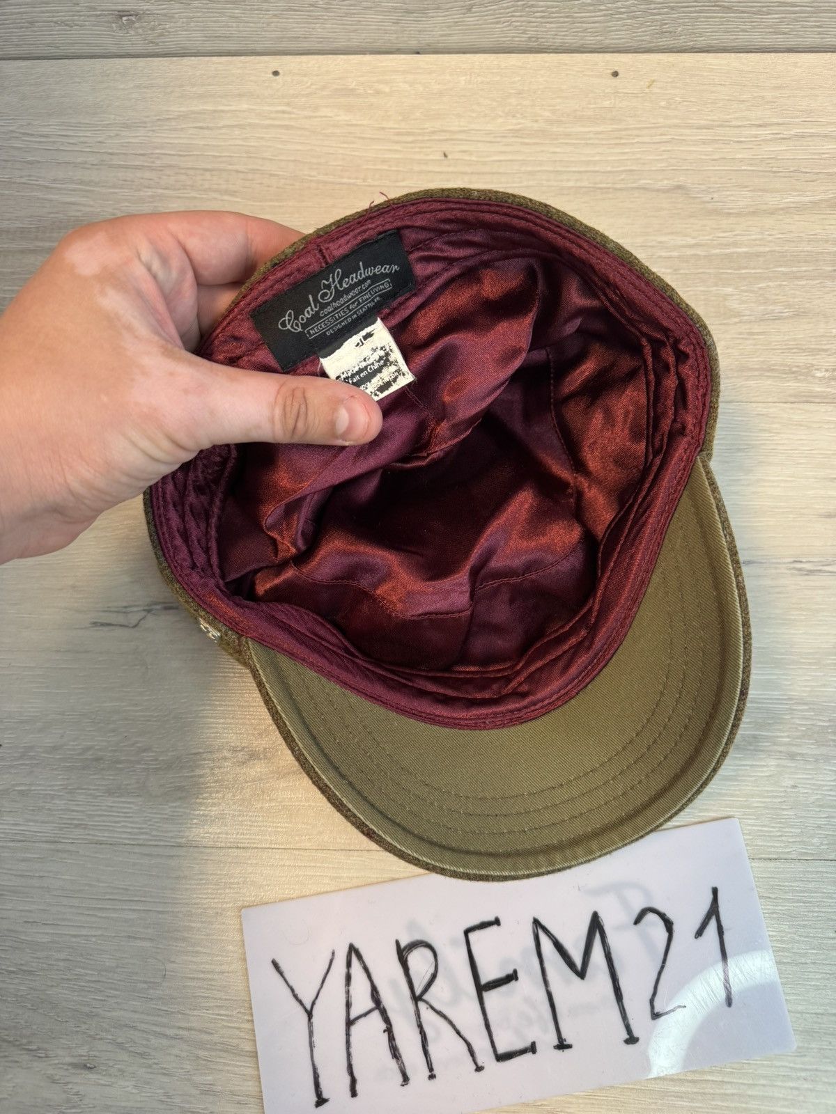 Coal Coal headwear vintage cap hat Size ONE SIZE - 4 Thumbnail