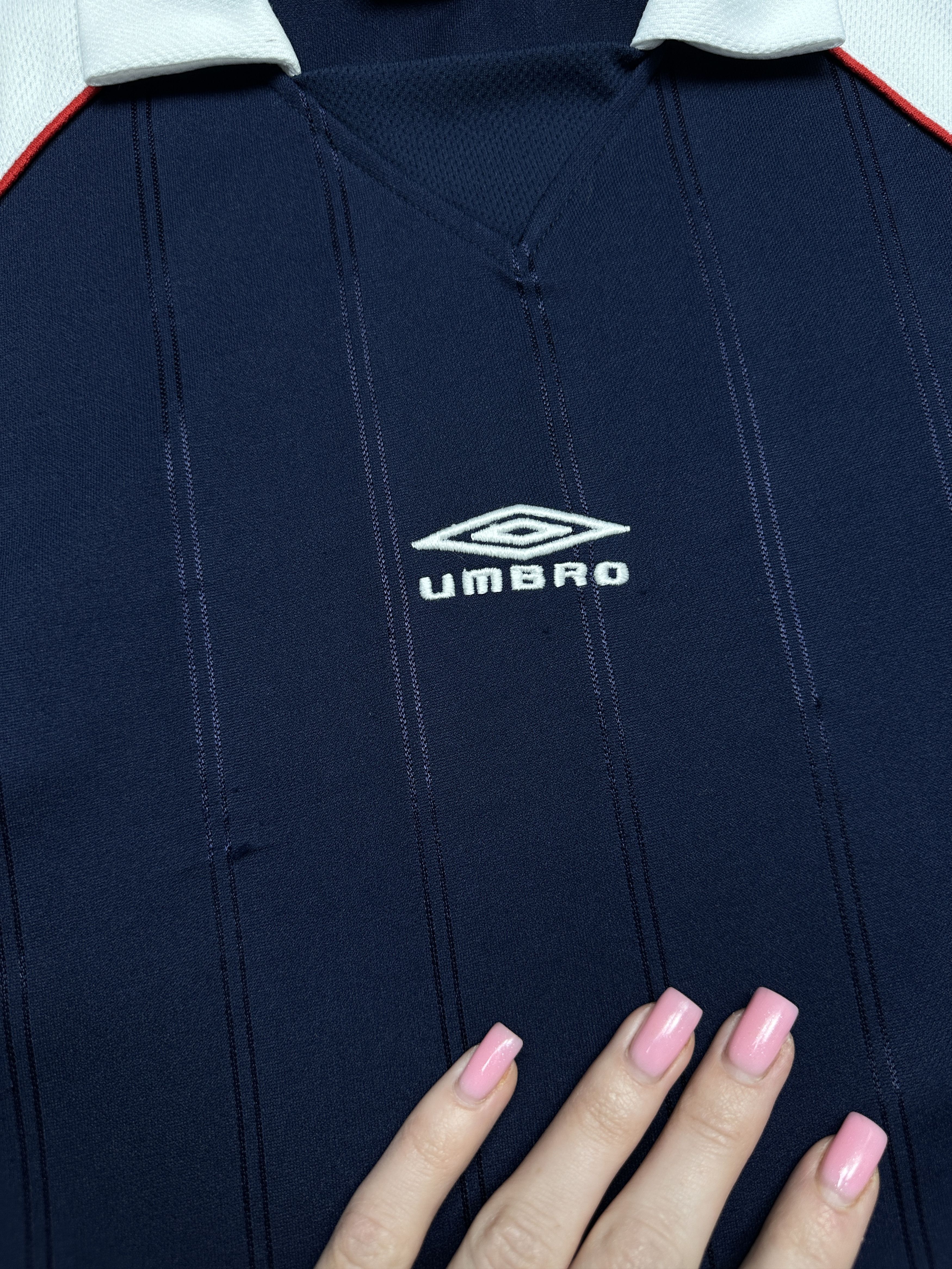 Umbro Umbro 90s Vintage Mens Polo Shirt Size US M / EU 48-50 / 2 - 3 Thumbnail
