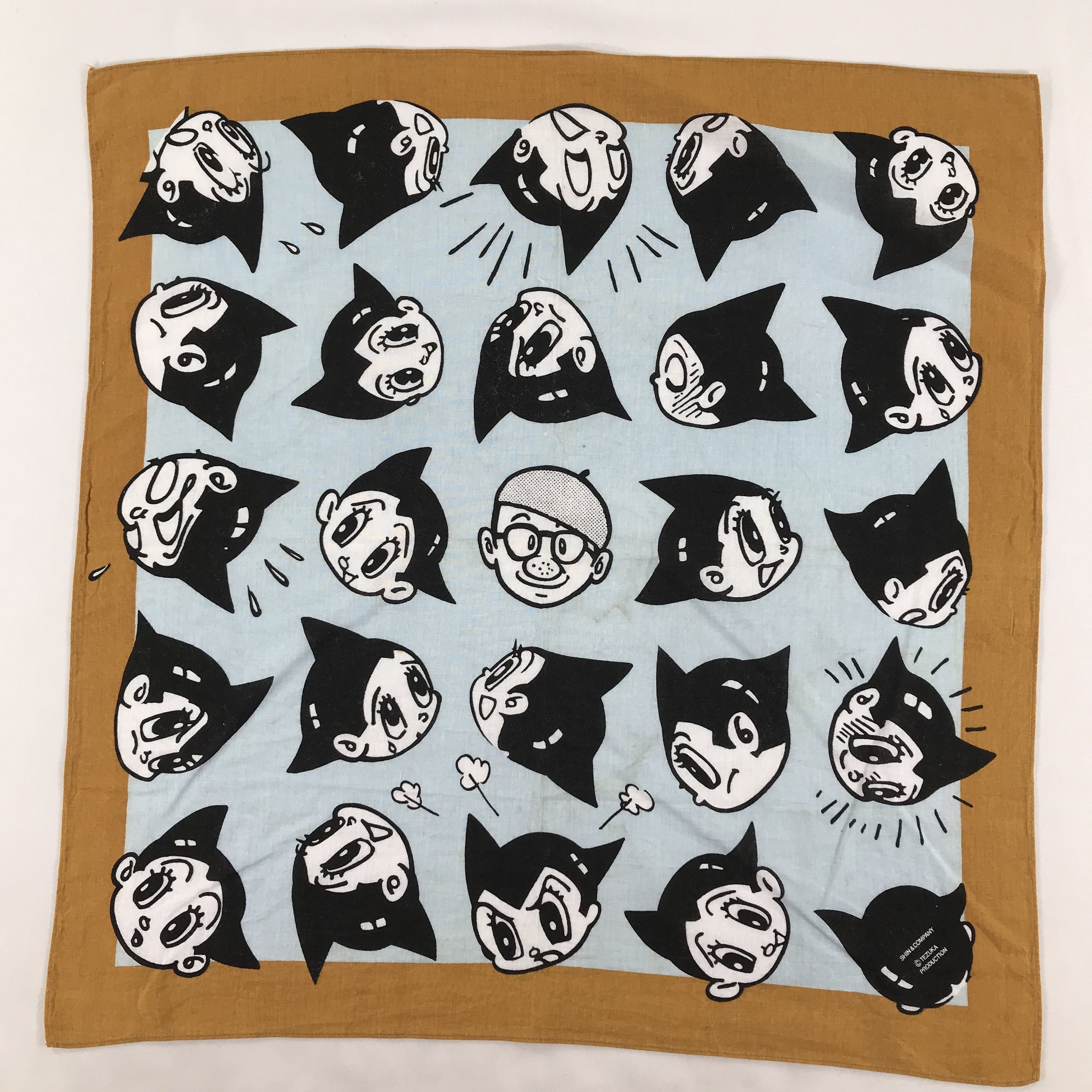 Anime × Japanese Brand × Vintage Astro Boy Bandana / Handkerchief / Neckerchief - S1810 Size ONE SIZE - 1 Thumbnail