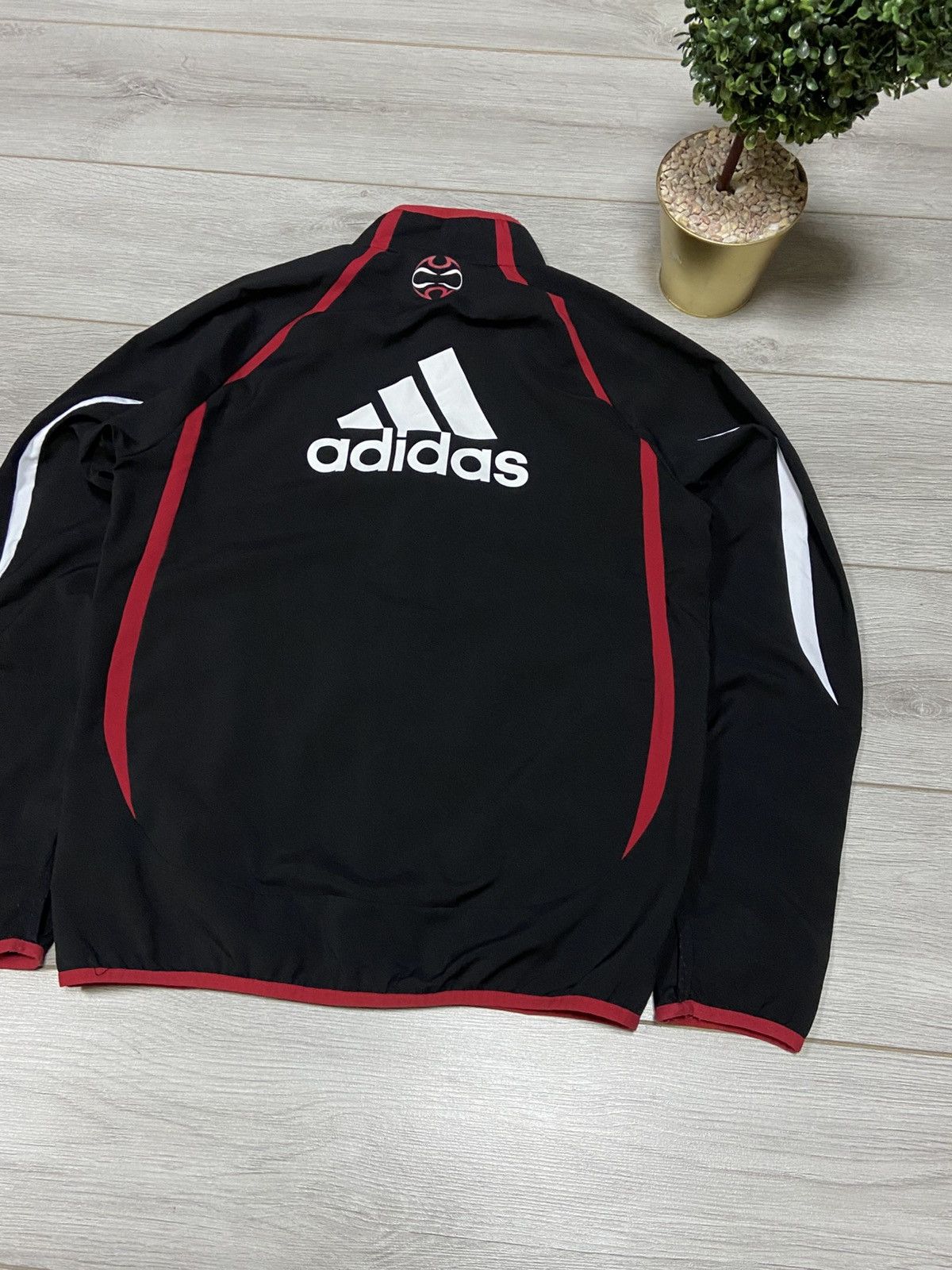 Adidas Adidas Manchester United Soccer track Jacket zip big logo Size US S / EU 44-46 / 1 - 9 Thumbnail