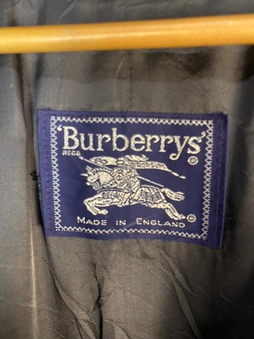 Burberry Prorsum × Vintage Vintage Burberry wool trench coat made in England Size US L / EU 52-54 / 3 - 7 Thumbnail
