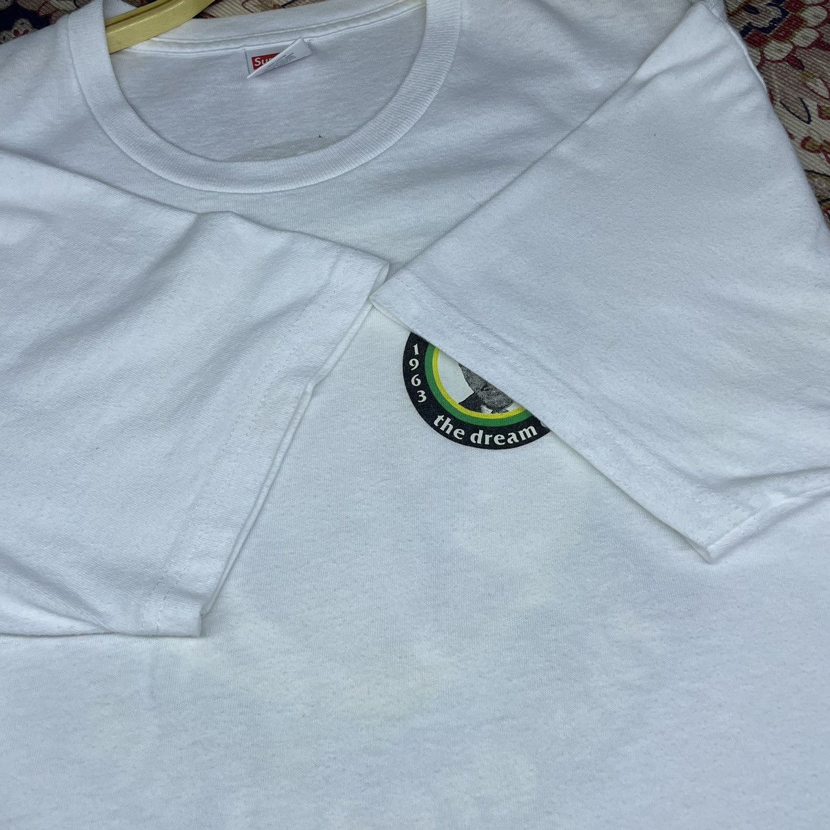 Supreme Supreme MKL”Dont Let the Dream Die” tee Size US M / EU 48-50 / 2 - 8 Thumbnail