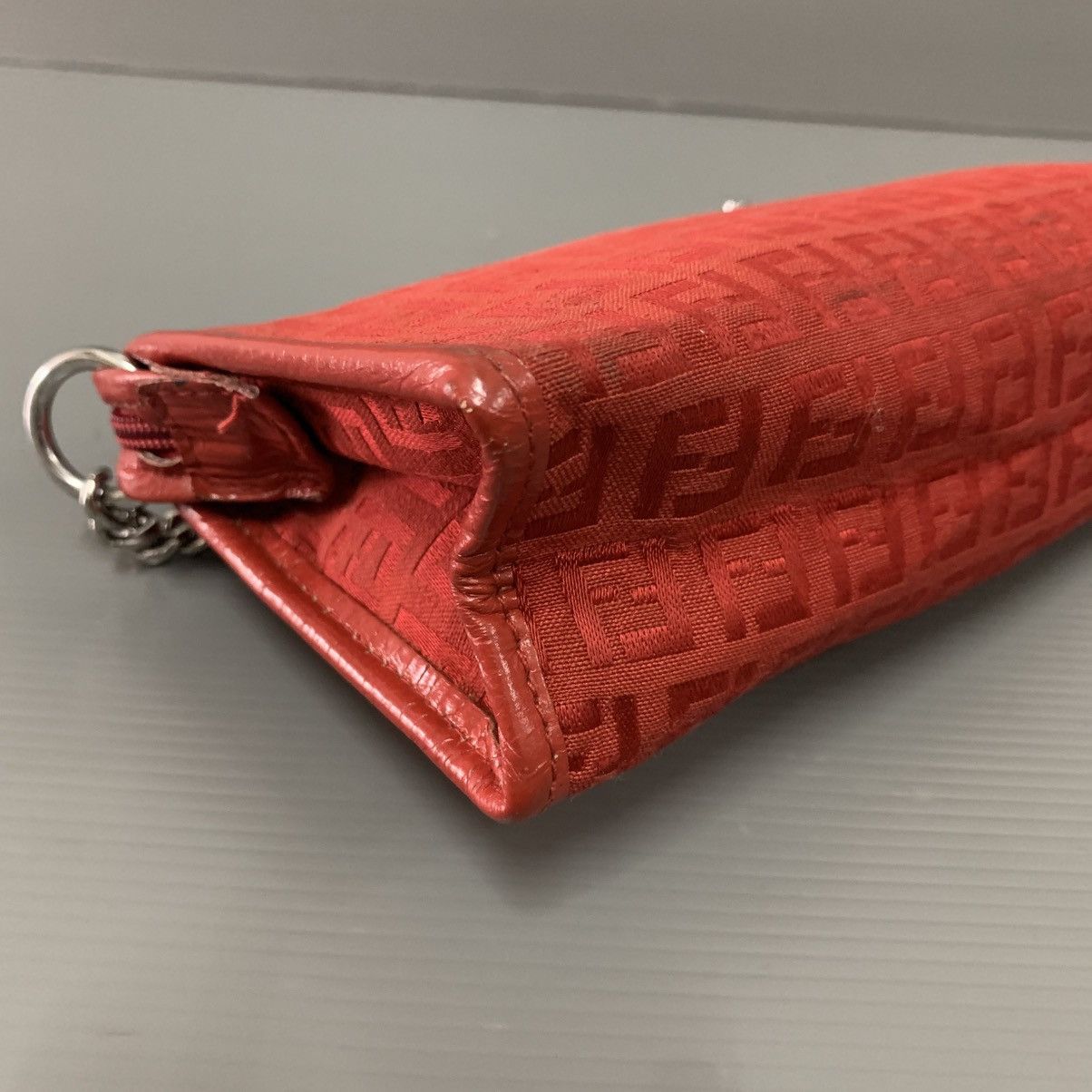 Fendi Fendi Small Chain Pochette Clutch Bag Size ONE SIZE - 8 Thumbnail