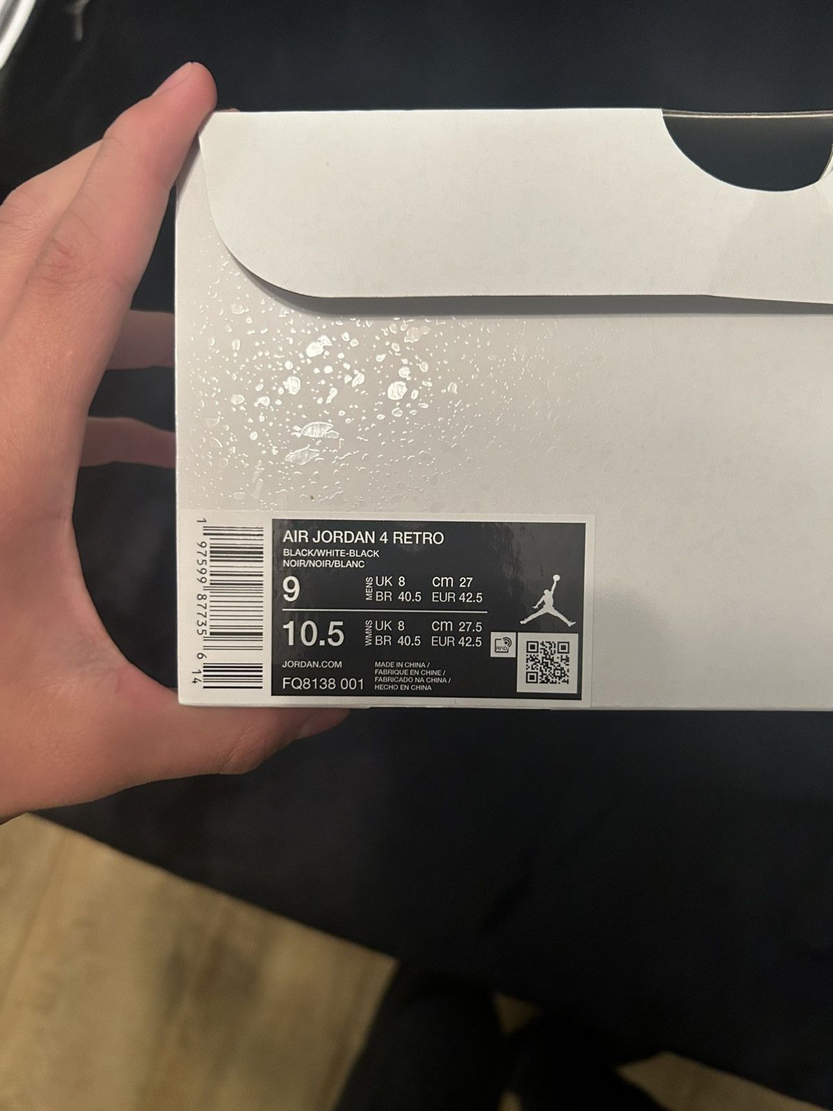 Jordan Brand Jordan 4 White Thunder Size US 9 / EU 42 - 10 Thumbnail