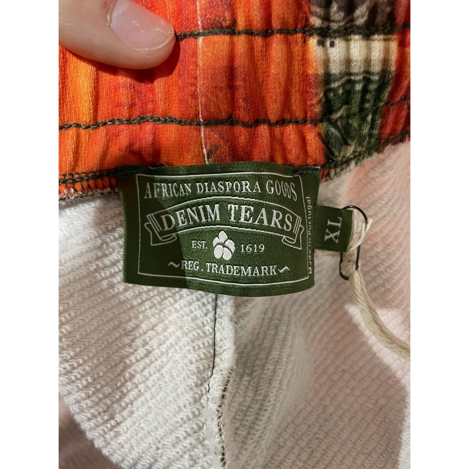 DENIM TEARS DENIM TEARS BURN IT ALL SWEATPANTS SIZE XL NEW Size US 34 / EU 50 - 3 Thumbnail