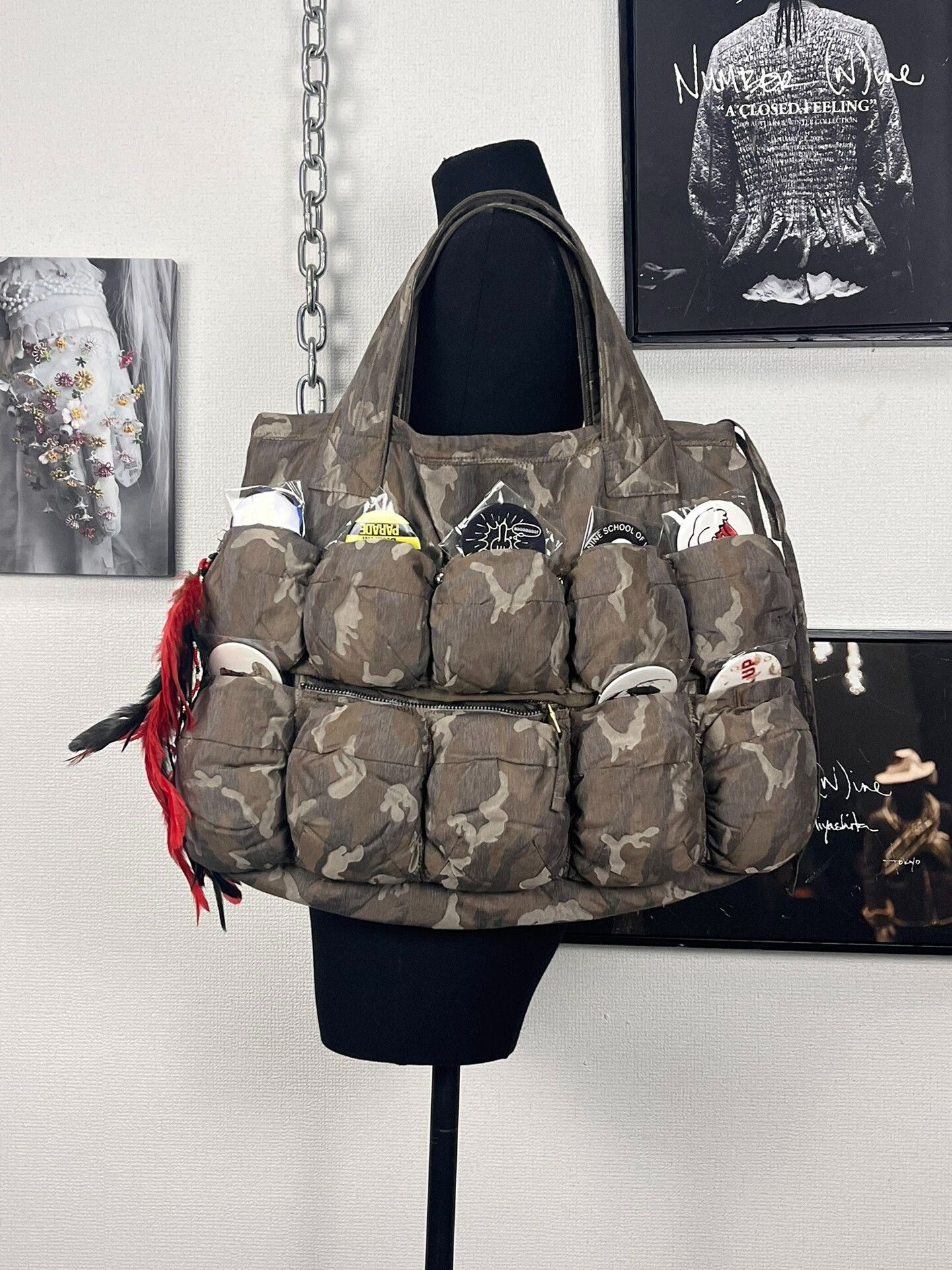Marithe + Francois Girbaud marithe francois girbaud multi-pocket bag Size ONE SIZE - 1 Thumbnail