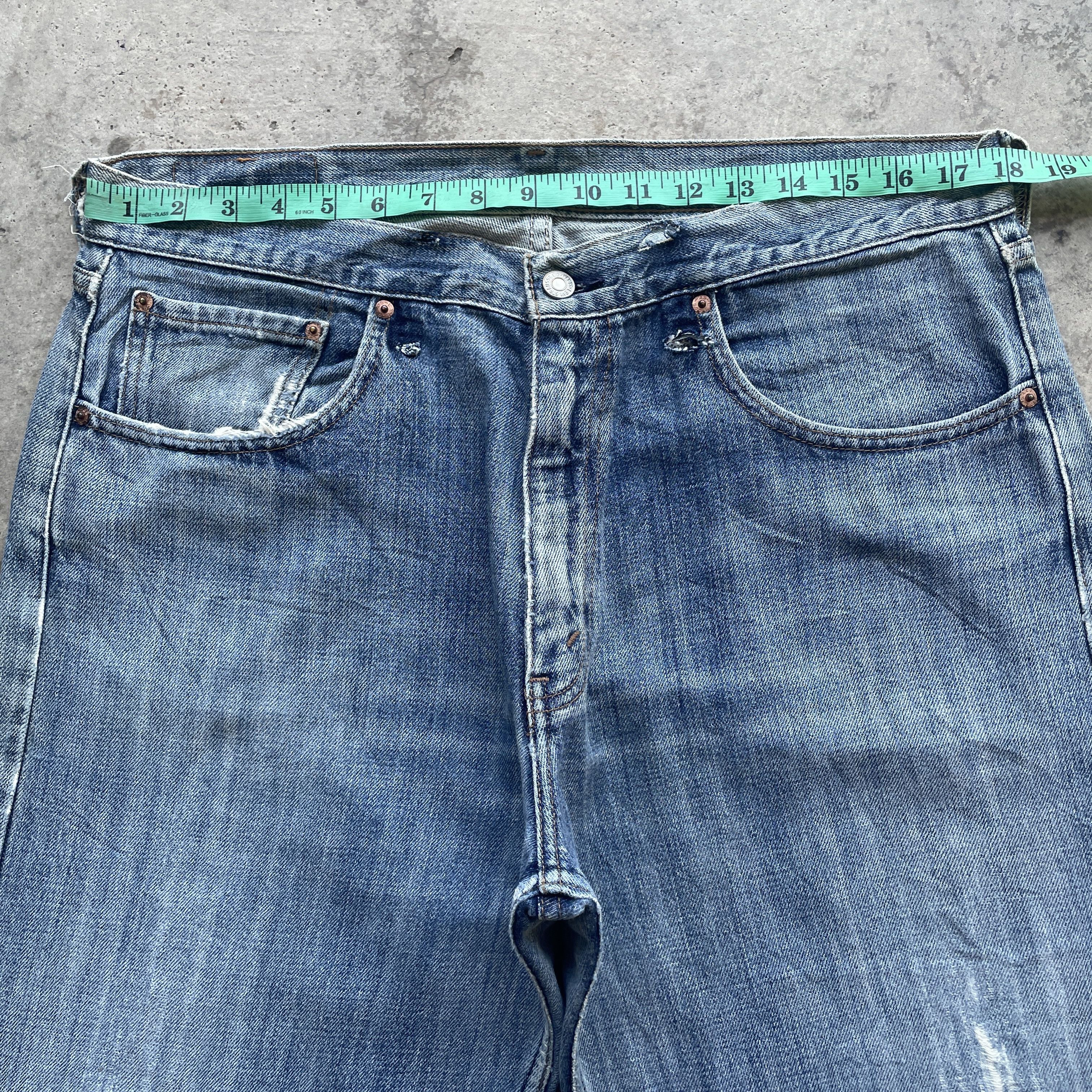 Levi's W36 Vintage Levi’s 534 Faded Relaxed Distressed Jeans Pants Size US 36 / EU 52 - 5 Thumbnail
