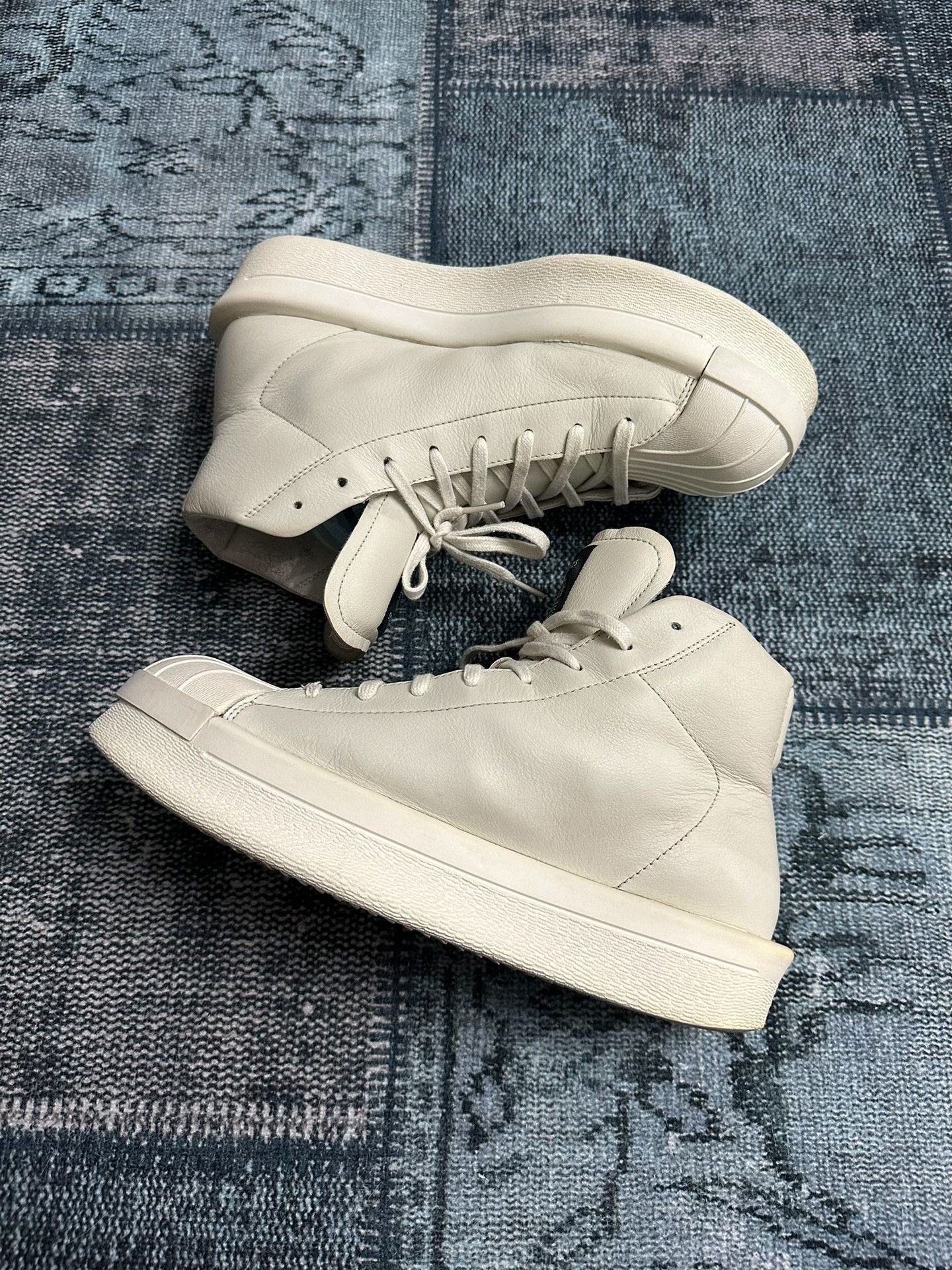 Rick Owens Rick Owens Adidas Shell Toe Size US 9 / EU 42 - 1 Thumbnail