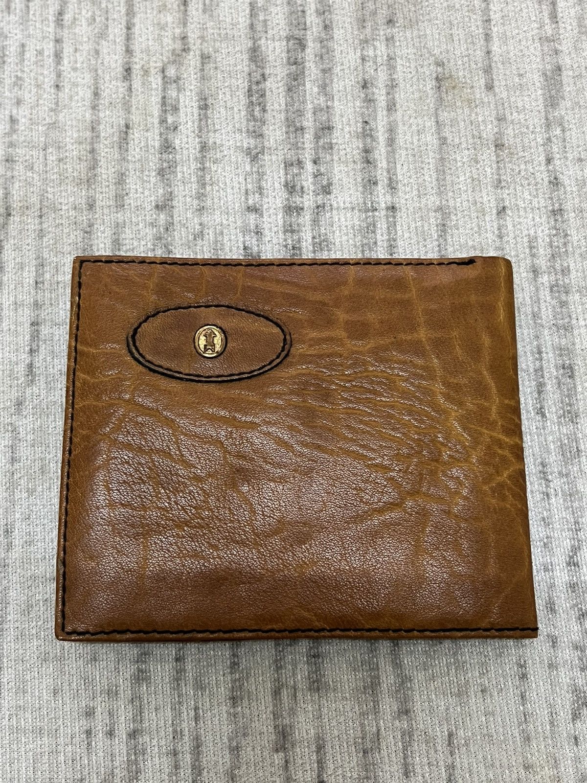 Leather Vintage 80s west germany leather wallet Size ONE SIZE - 2 Thumbnail