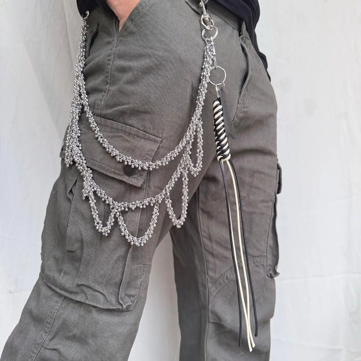 Japanese Brand × Jewelry Metal Bead Jeans Chain Punk Wallet Accessory Size ONE SIZE - 1 Thumbnail