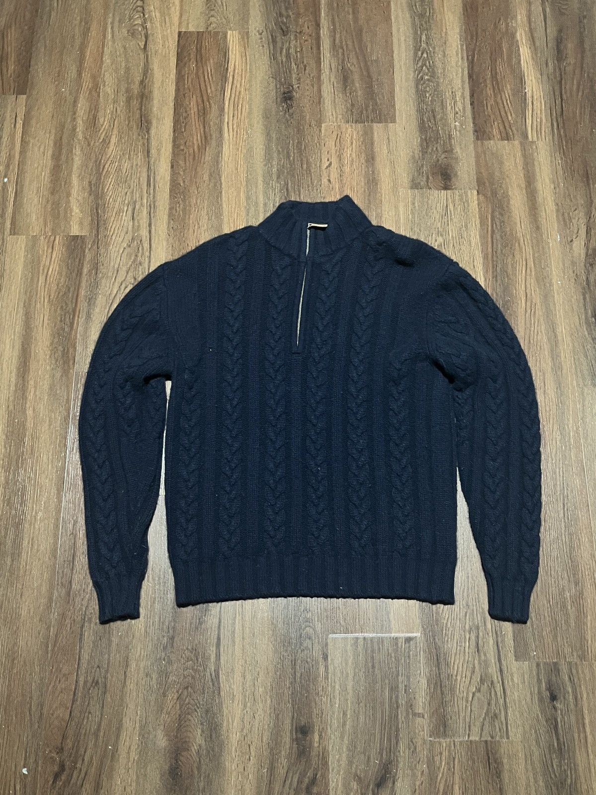 Vintage Quarter zip sweatshirt Size US M / EU 48-50 / 2 - 1 Thumbnail