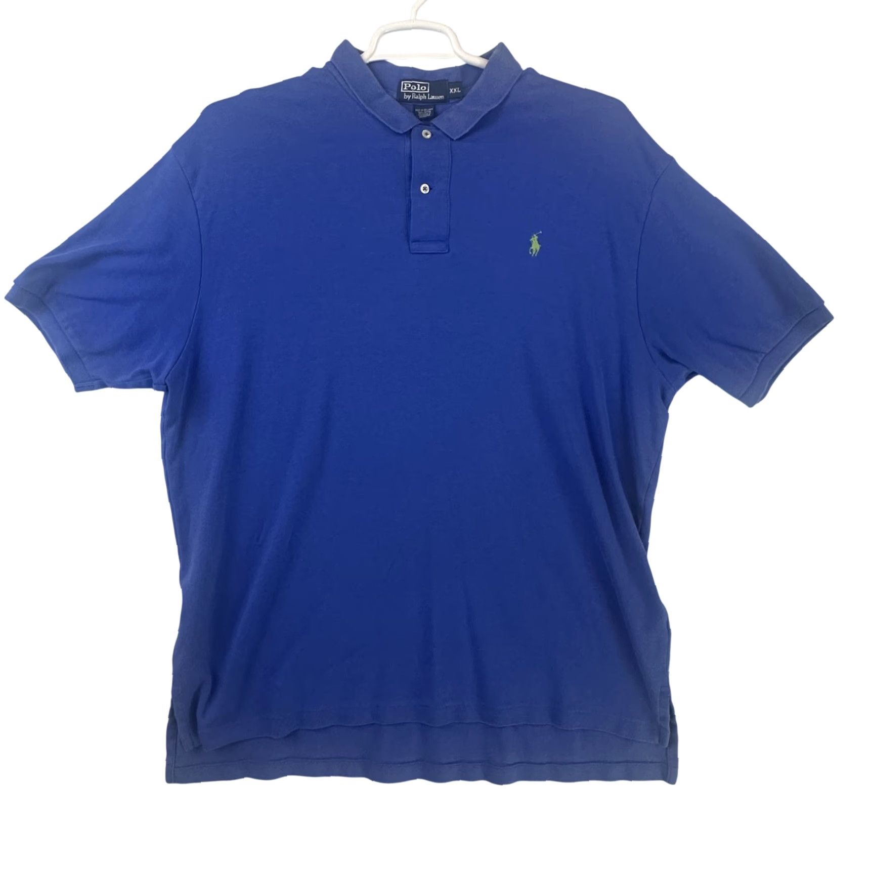 Polo Ralph Lauren Polo Ralph Lauren Polo Shirt Mens 2XL Blue Classic Fit Short Sleeve Green Pony Shirt Men 2XL Blue Polo Ralph Lauren Size US XXL / EU 58 / 5 - 2 Thumbnail