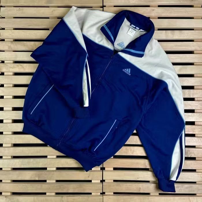 Adidas × Vintage Mens Bomber Jacker Adidas Vintage Size L Size US L / EU 52-54 / 3 - 1 Thumbnail