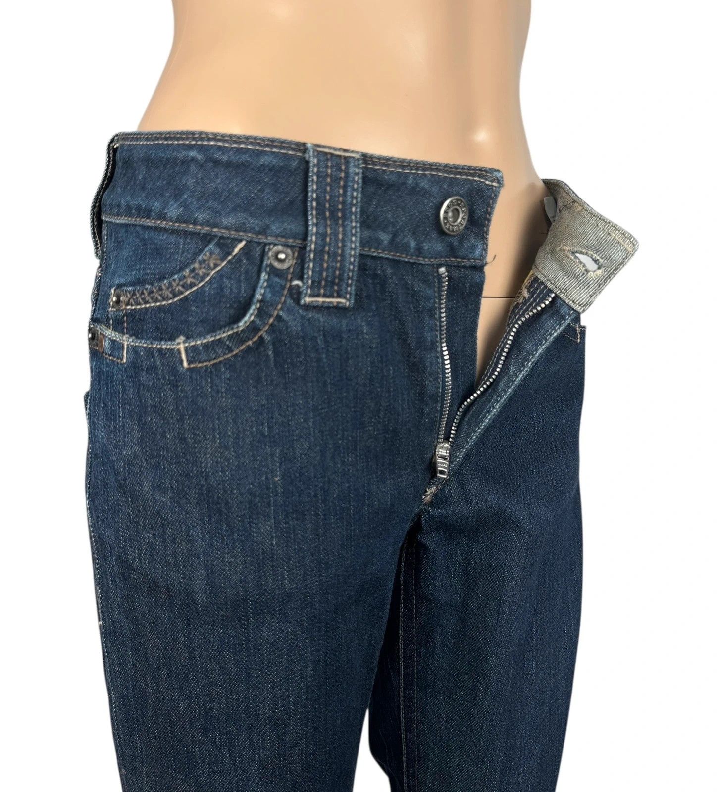 Sportmax Sportmax Code Vintage Crop Jeans Slim size US4 I38 Size 27" / US 4 / IT 40 - 10 Thumbnail
