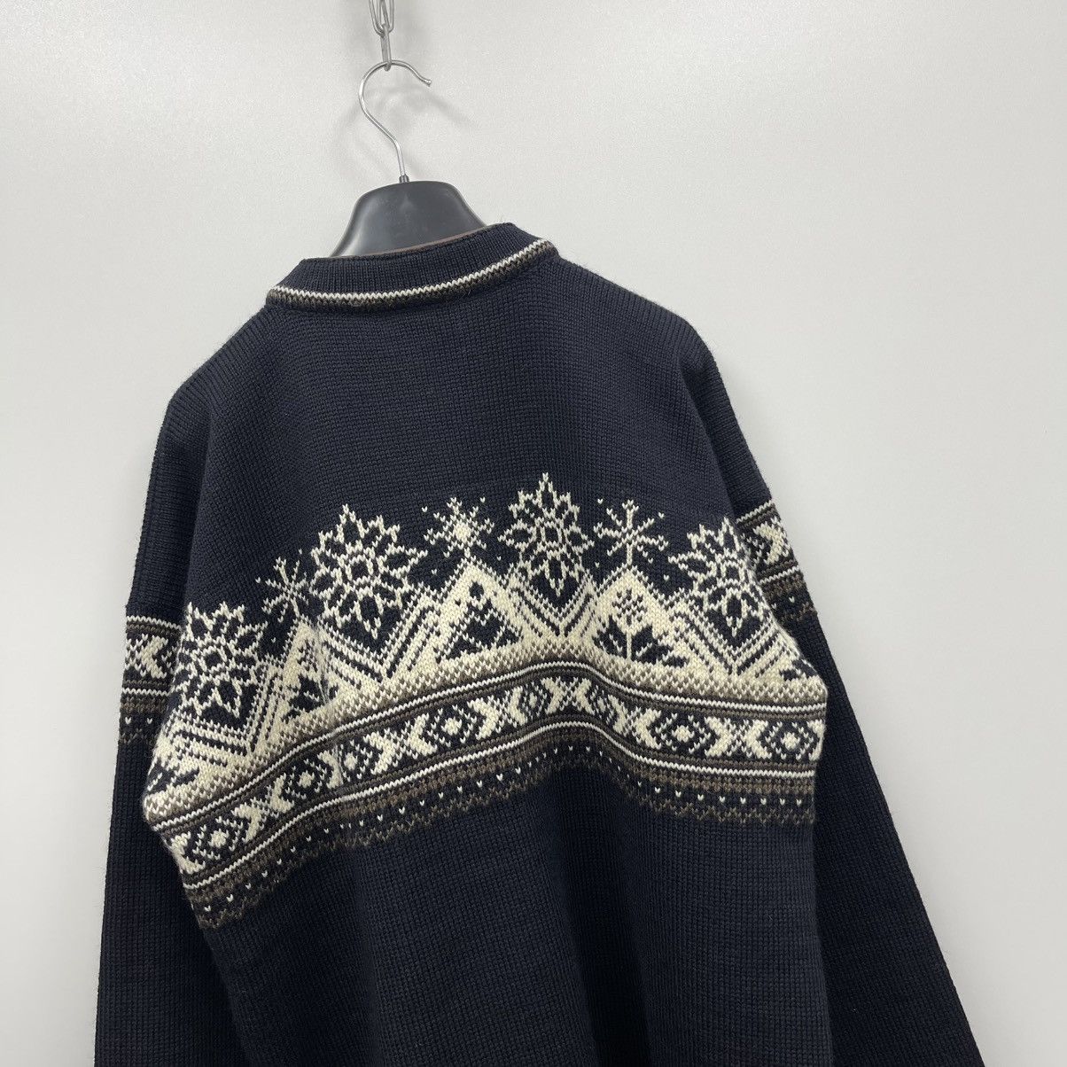 Dale Of Norway Dale of Norway Snowflake Floral Wool Knit Vintage Sweater Size US XL / EU 56 / 4 - 9 Thumbnail