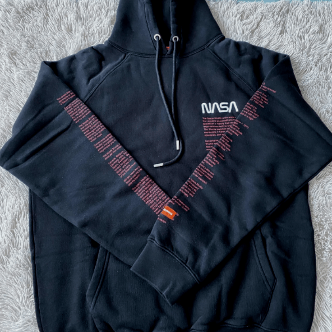 Heron preston nasa hoodie grailed online