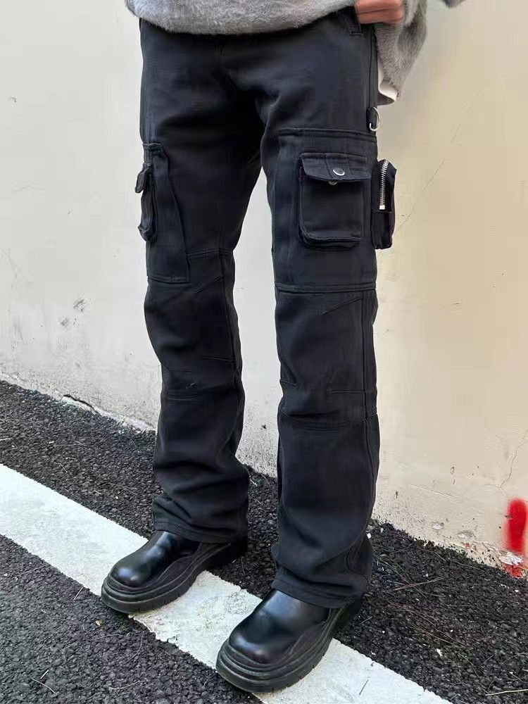 Japanese Brand G.O.A cargo pants with suspenders | Grailed