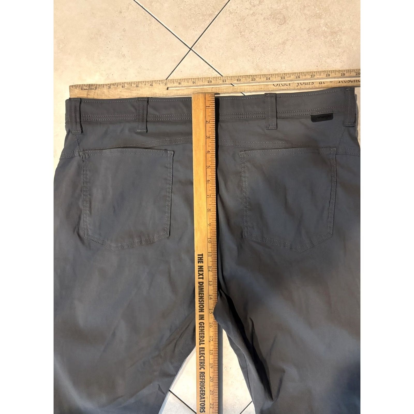 Wrangler Wrangler ATG All Terrain Gear Pants Mens 40x31 Gray Outdoor Hiking Lightweight Size US 38 / EU 54 - 7 Thumbnail