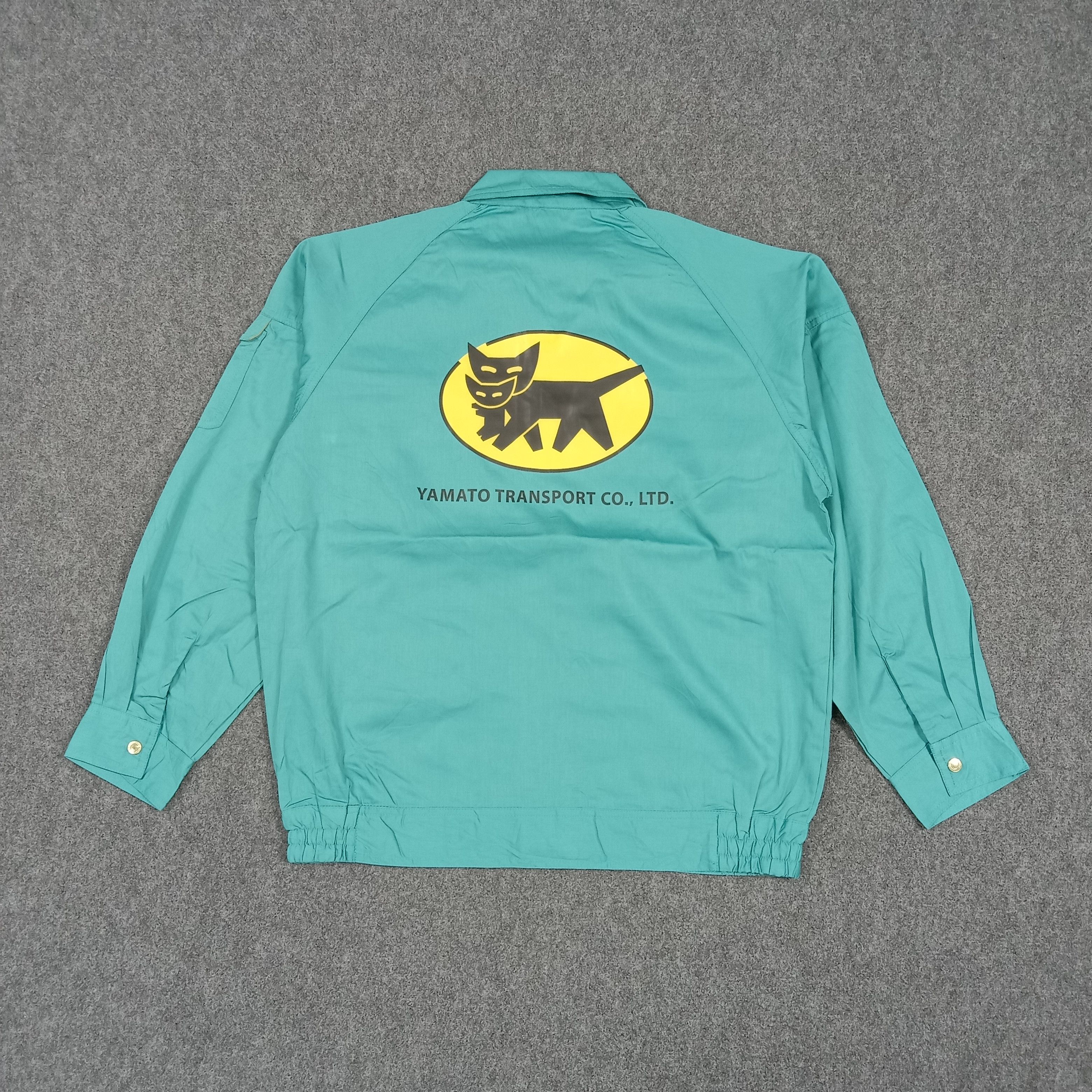Japanese Brand Yamato Transport Japanese Custom Work Jacket C283N7 Size US M / EU 48-50 / 2 - 1 Thumbnail