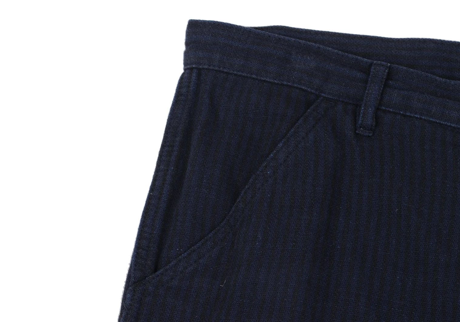Comme des Garcons Homme Plus Rolling Stones Lip Print Stripe Pants in Black and Navy Size US 30 / EU 46 - 8 Thumbnail