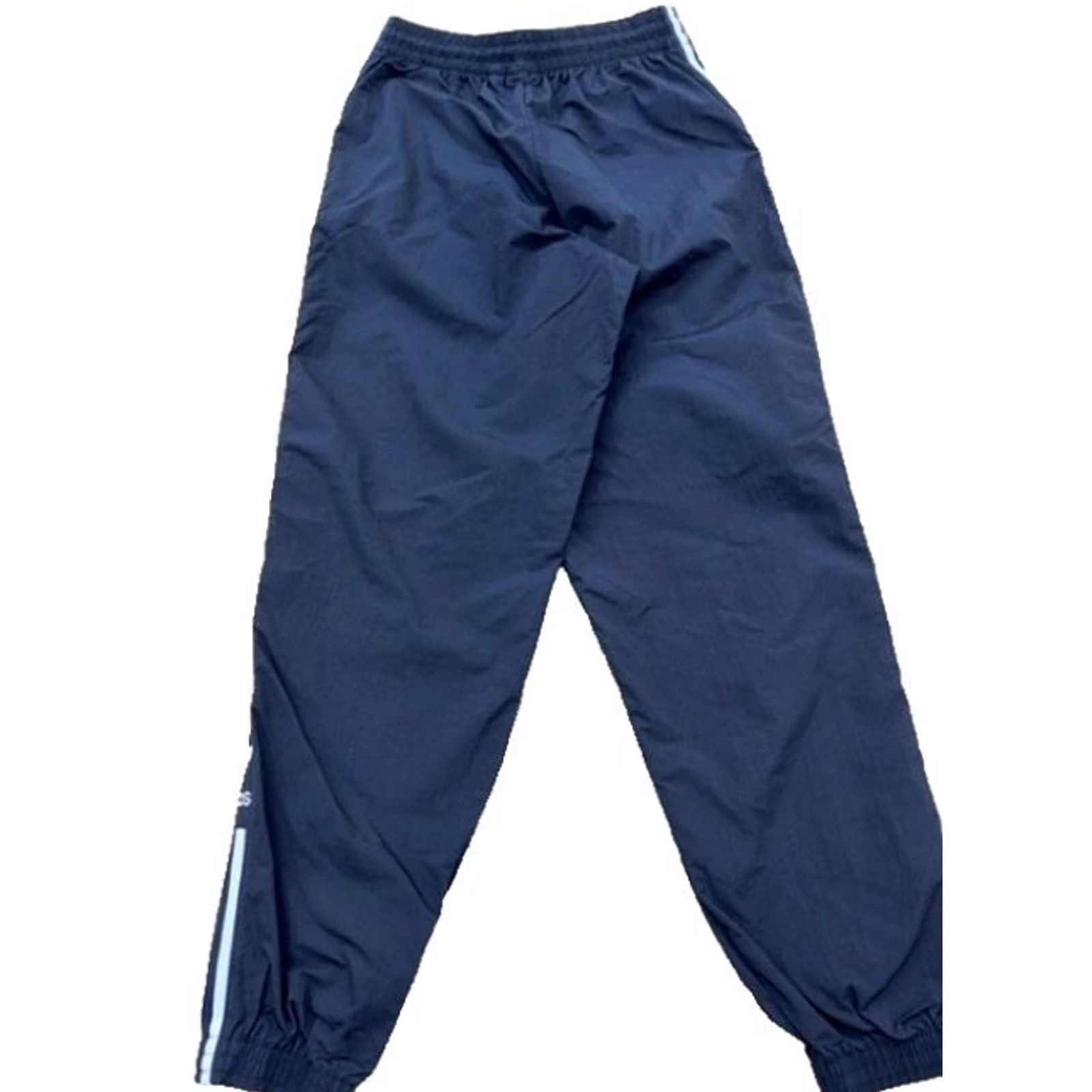 Adidas Adidas Men’s Navy Primegreen Essentials Track Pants L 3-Stripes Size US 33 - 3 Thumbnail