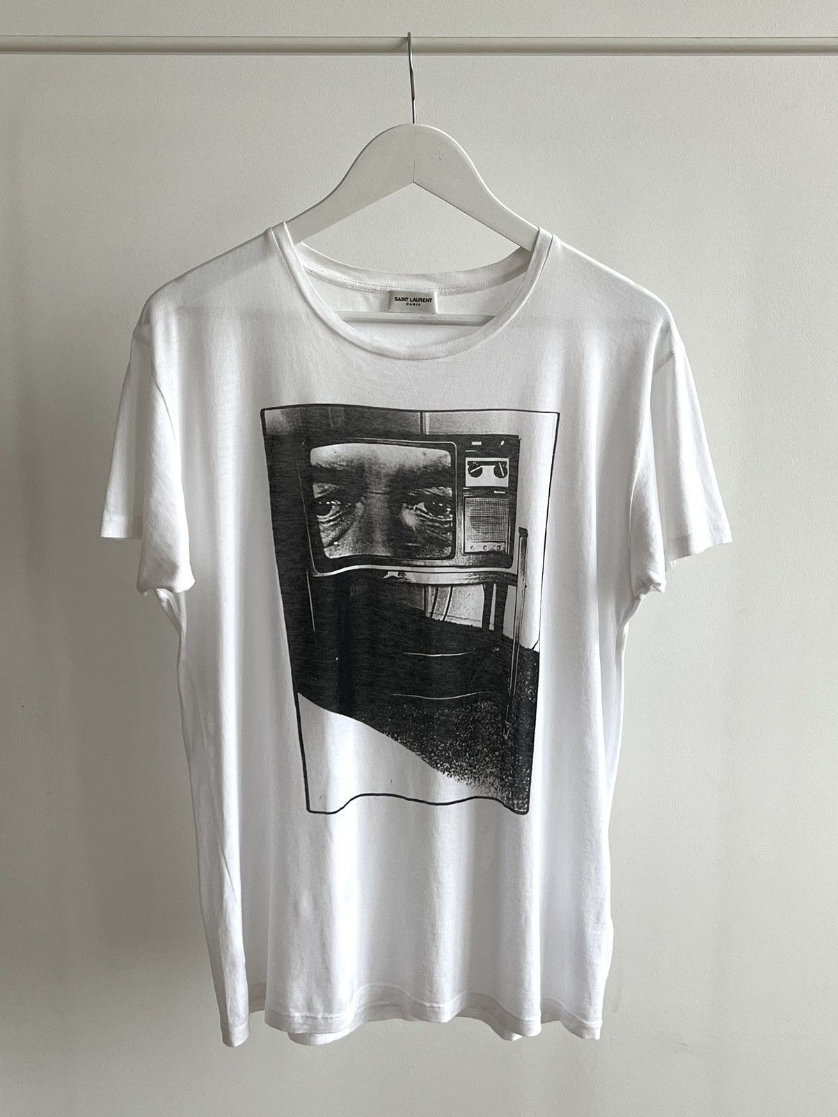 Hedi Slimane × Saint Laurent Paris Saint Laurent SS15 TV Graphic 