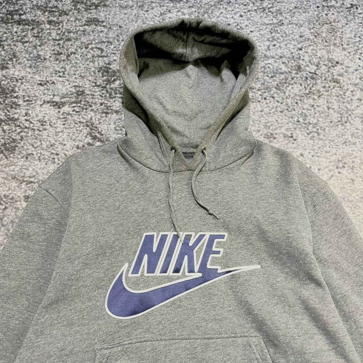 Nike VINTAGE Y2K NIKE SWOOSH GRUNGE SKATER GRAY HOODIE MEDIUM Size US M / EU 48-50 / 2 - 4 Thumbnail