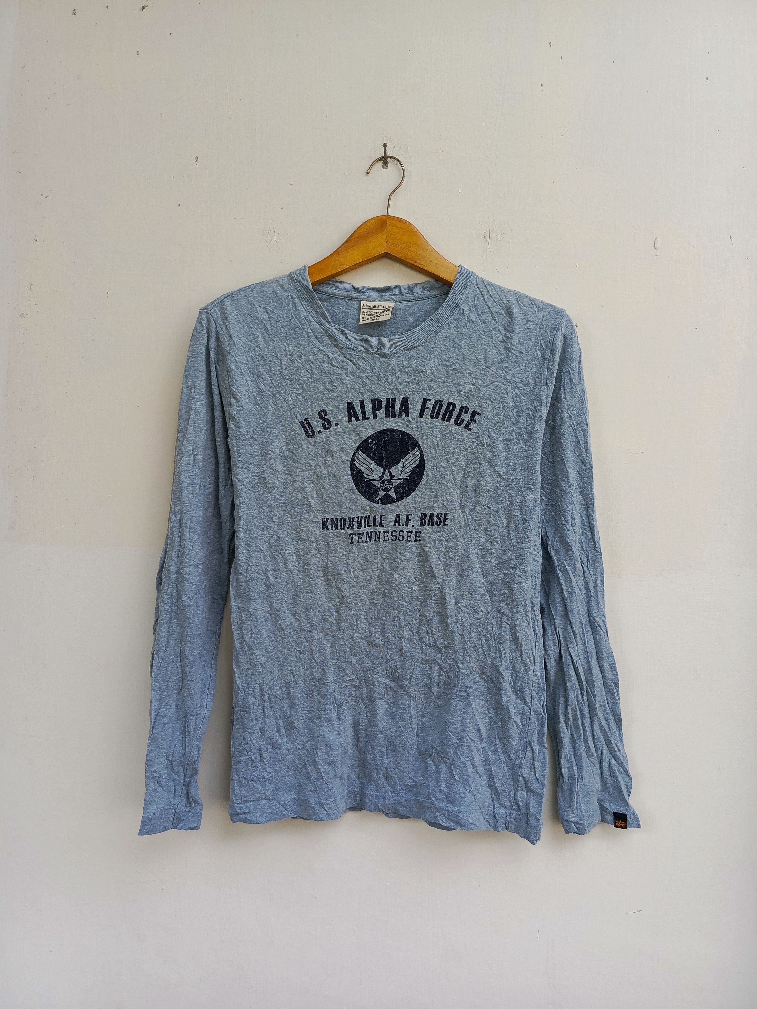Alpha Industries Alpha Industries U.S. Alpha Force Long Sleeve Size US S / EU 44-46 / 1 - 1 Thumbnail